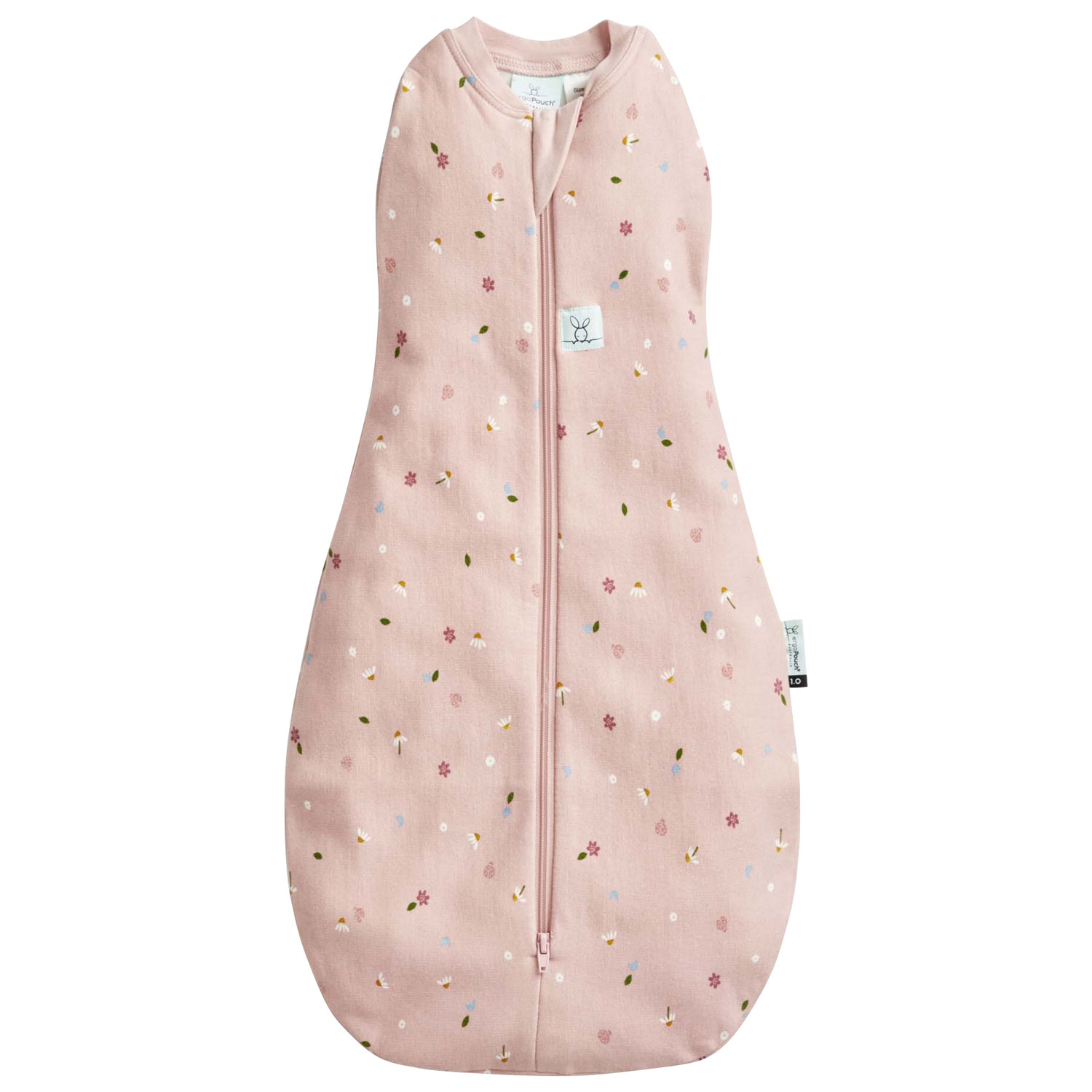 Ergopouch Cocoon 1.0 TOG Organic Cotton Swaddle Sacks - 6 to 12 Months - Pink