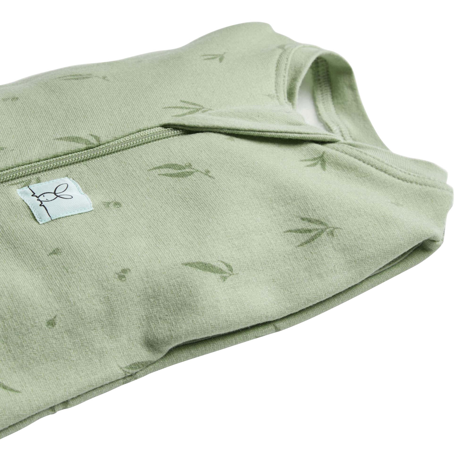Ergopouch Cocoon 1.0 TOG Organic Cotton Swaddle Sacks - 0 to 3 Months - Green