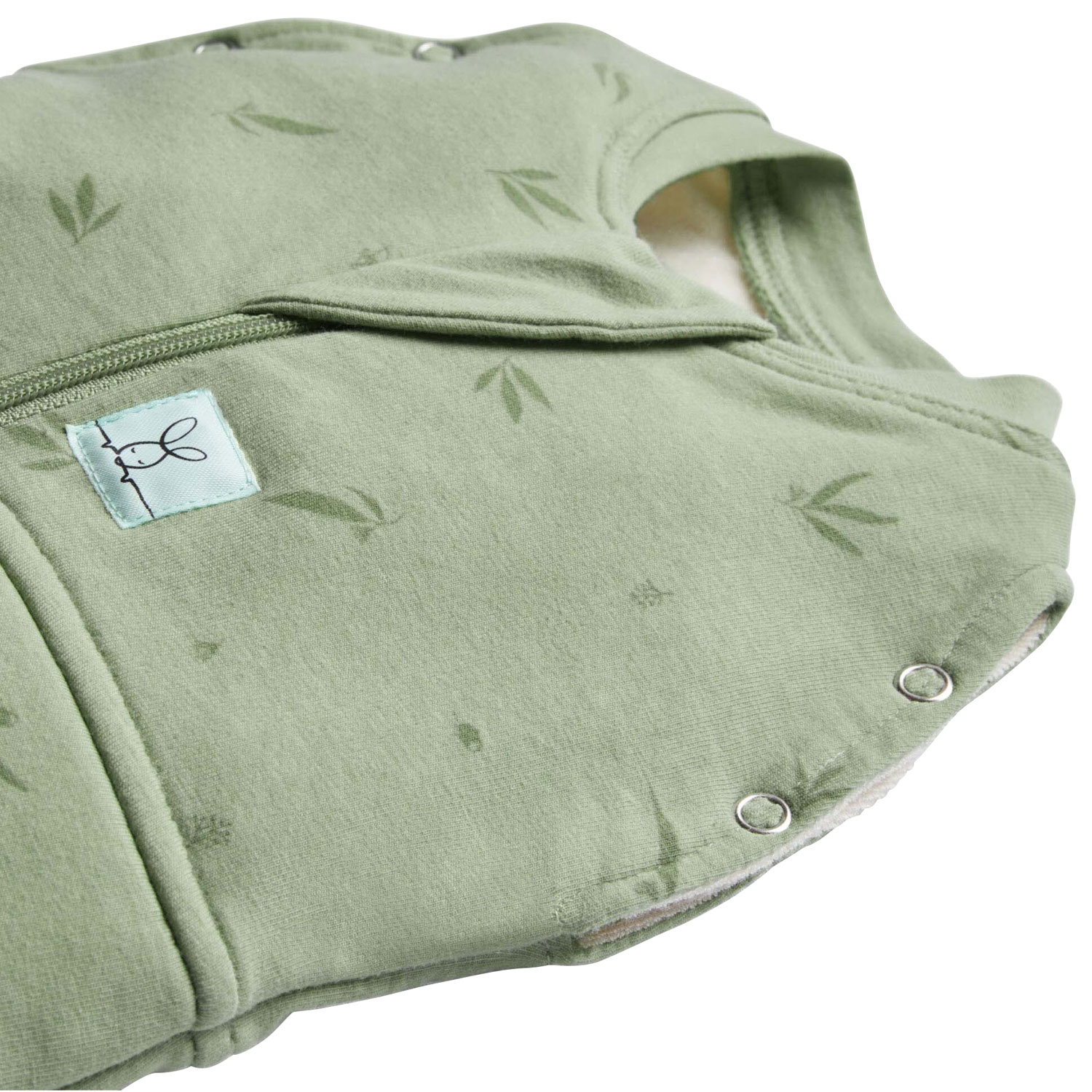 Ergopouch Cocoon 2.5 TOG Organic Cotton Swaddle Sacks - 6 to 12 Months - Green