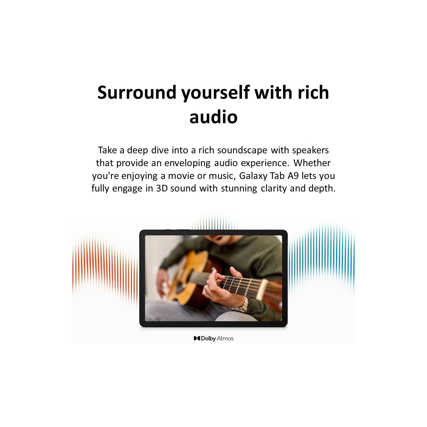 Tout neuf - tablette Galaxy Tab A9 8,7 po Wi-Fi de Samsung | mémoire vive 4&nbsp;Go de 64&nbsp;Go - Argenté