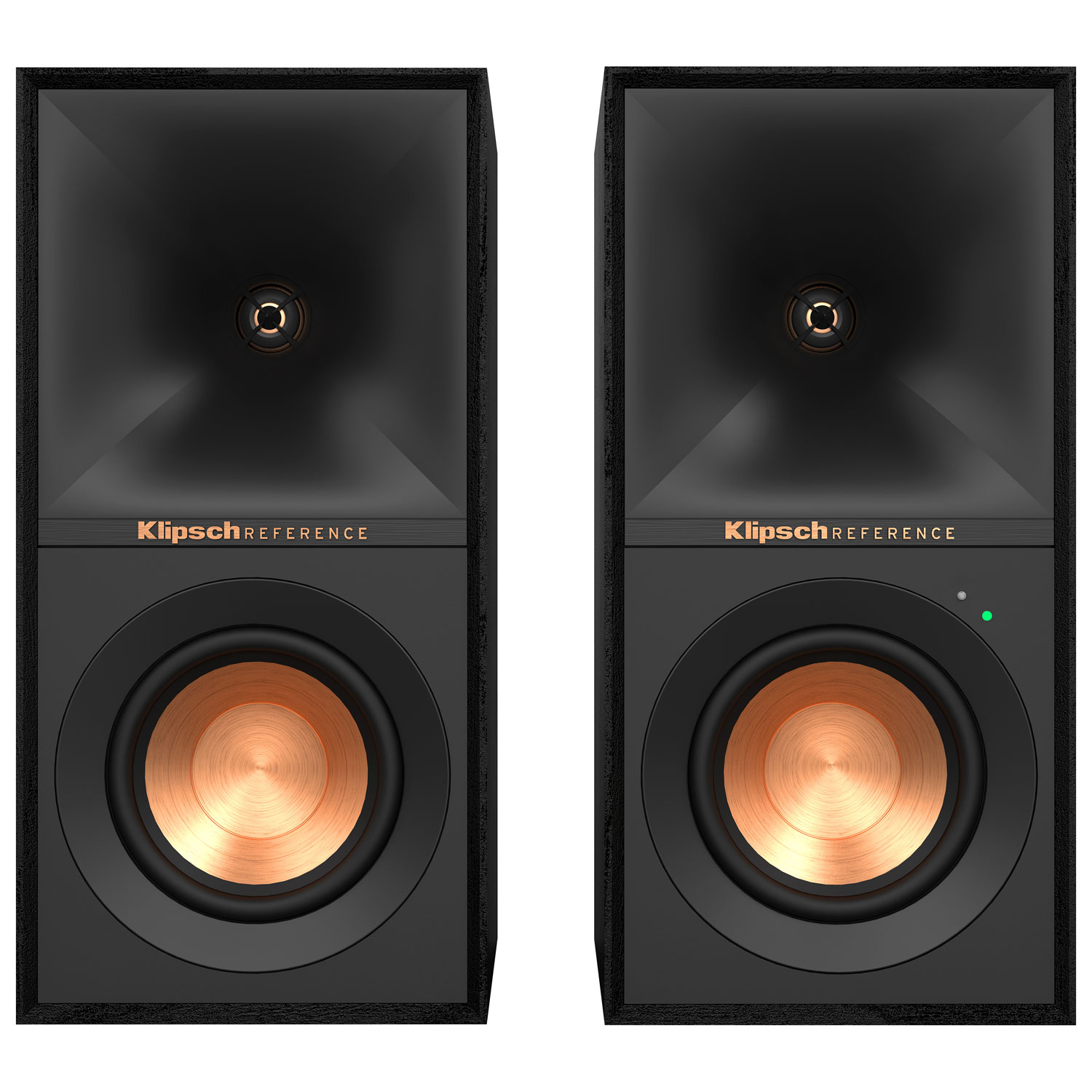 Klipsch R40PM 70-Watts Bookshelf Speaker - Pair - Black