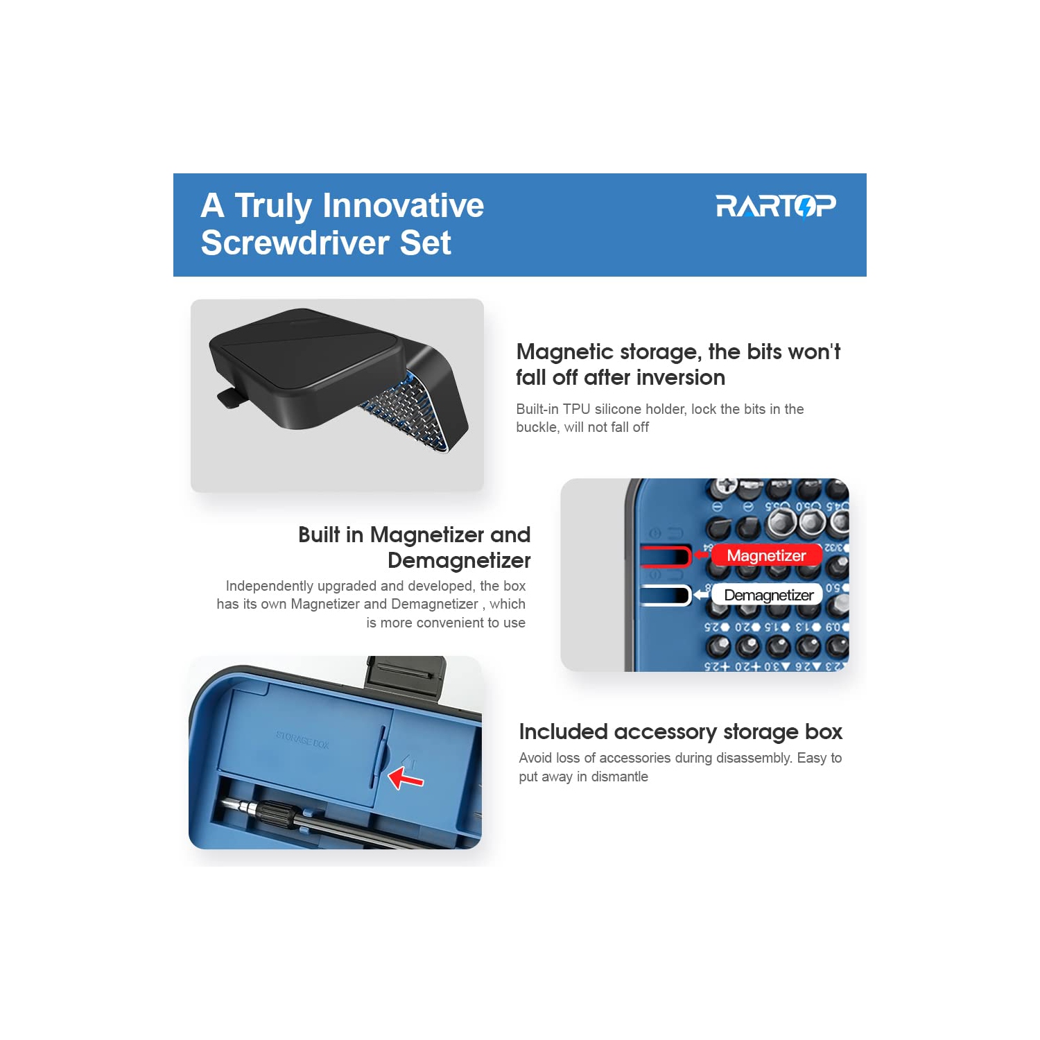 130 in 1 Precision Screwdriver Set with 120 Bits Upgraded DIY Repair Tool Kit Magnetic Screwdriver Kit Mini Built-in Box for Electronics iPhone