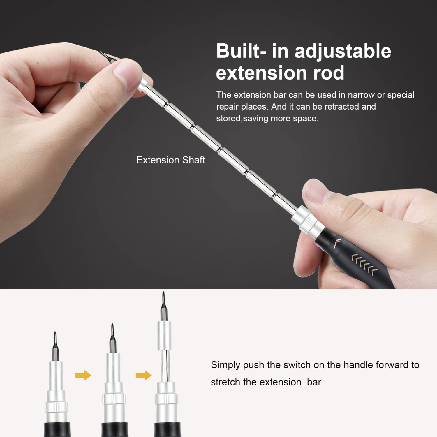 Screwdriver Set - BeiLan 145 in 1 Professional Electronics Screwdriver Set with Case Multi-Function Magnetic Torx Repair Tool Kit Compatible with