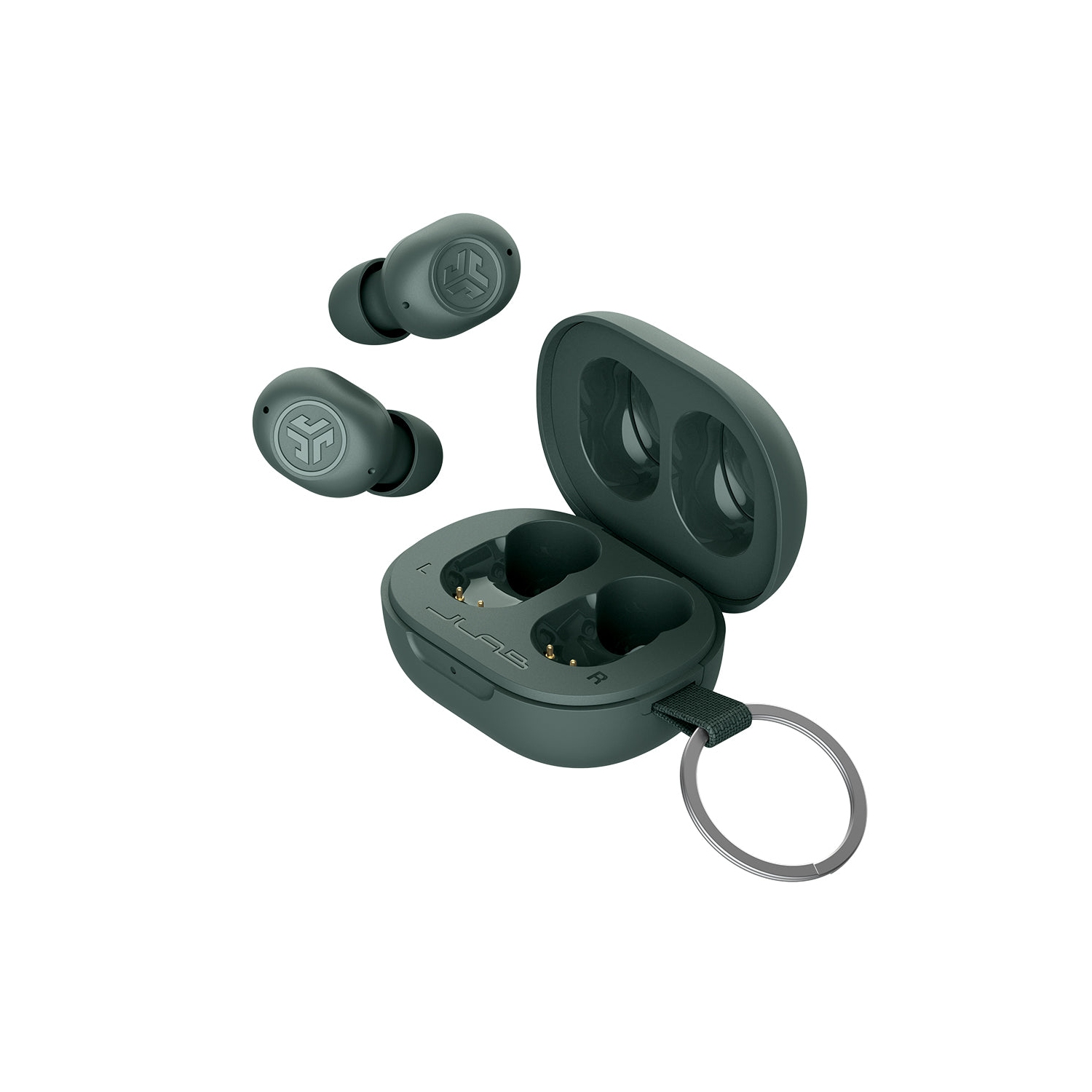JLab JBuds Mini In-Ear True Wireless Earbuds - Sage Grey