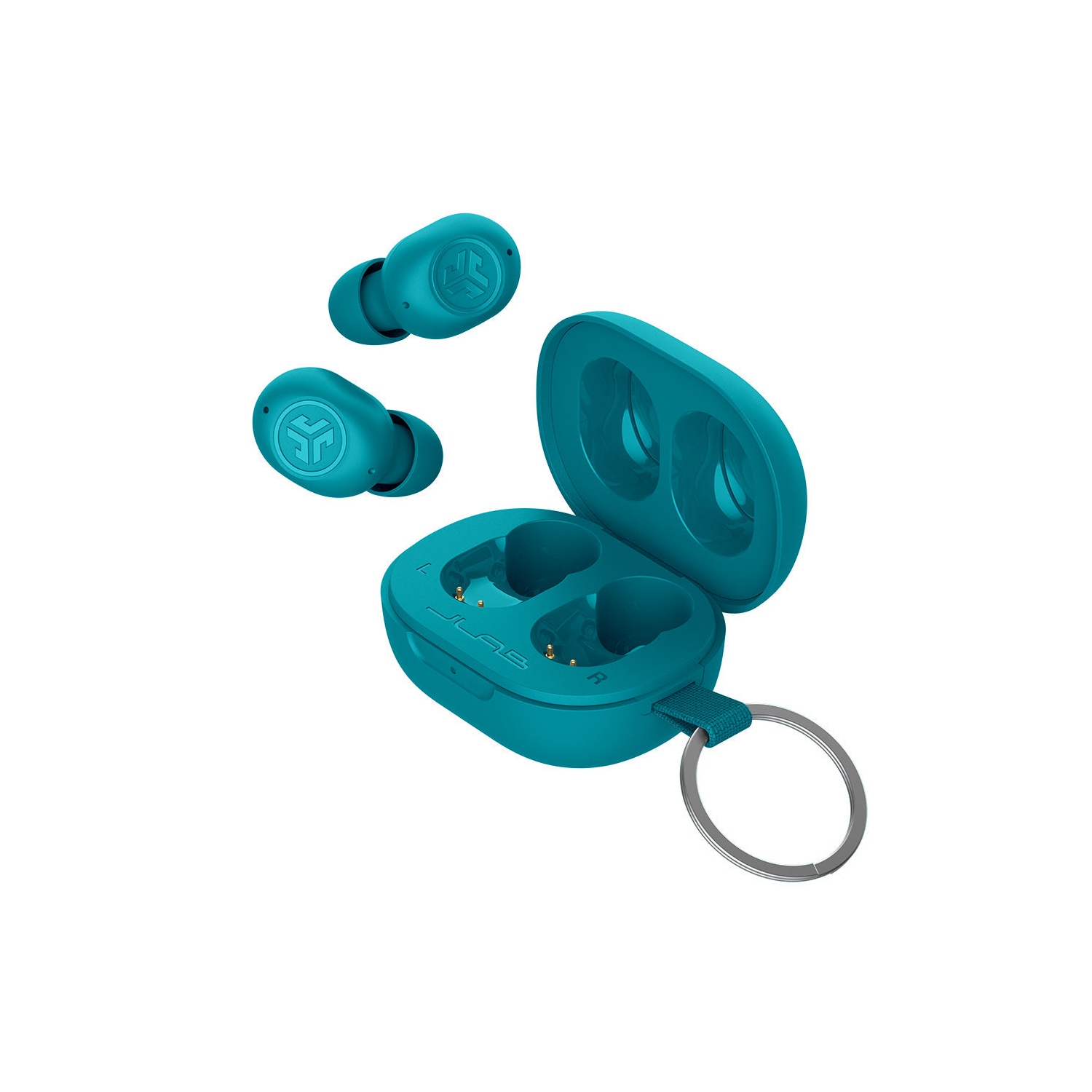 JLab JBuds Mini In-Ear True Wireless Earbuds - Aqua