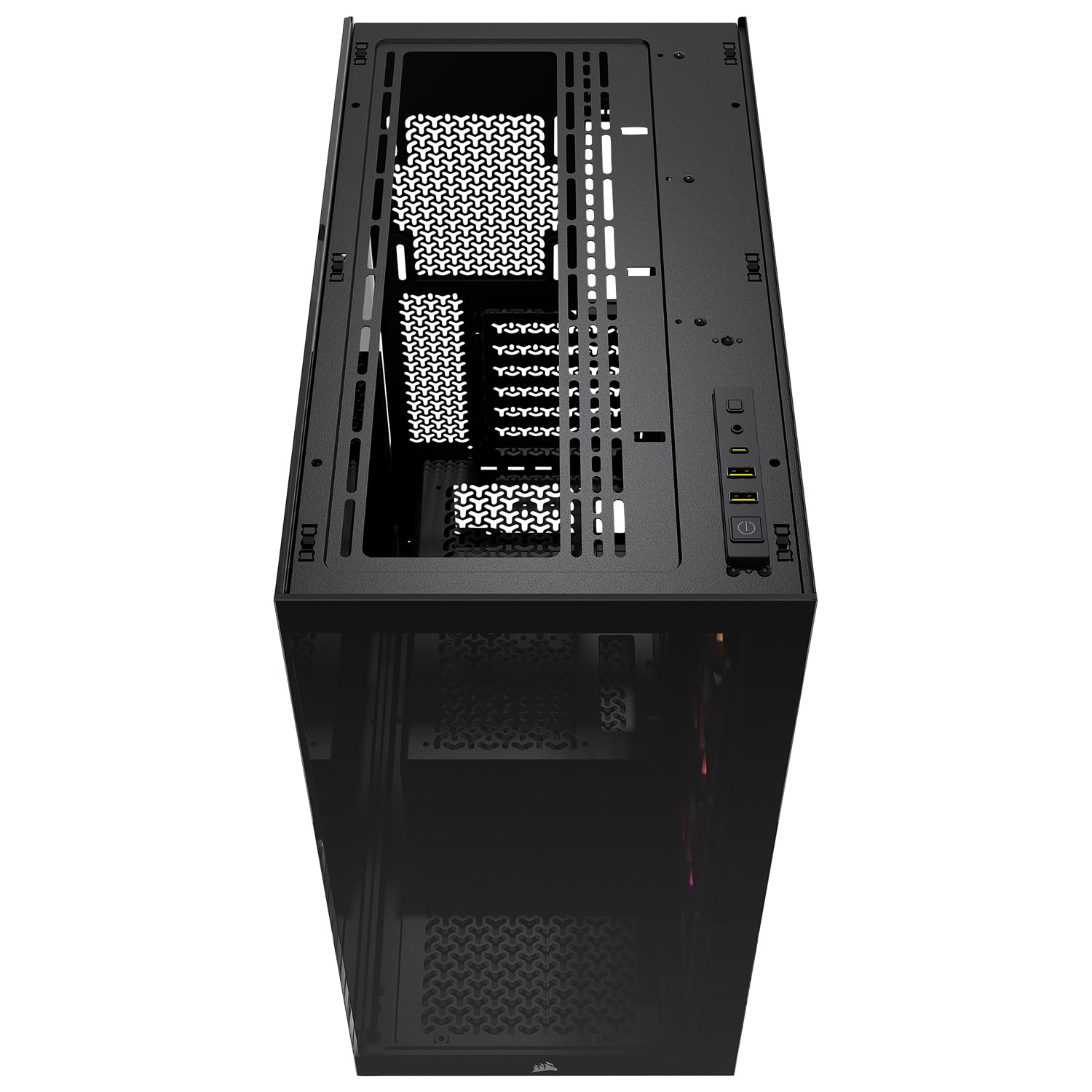 Tour d'ordinateur mi-haute ATX 3500X ARGB de Corsair - Noir