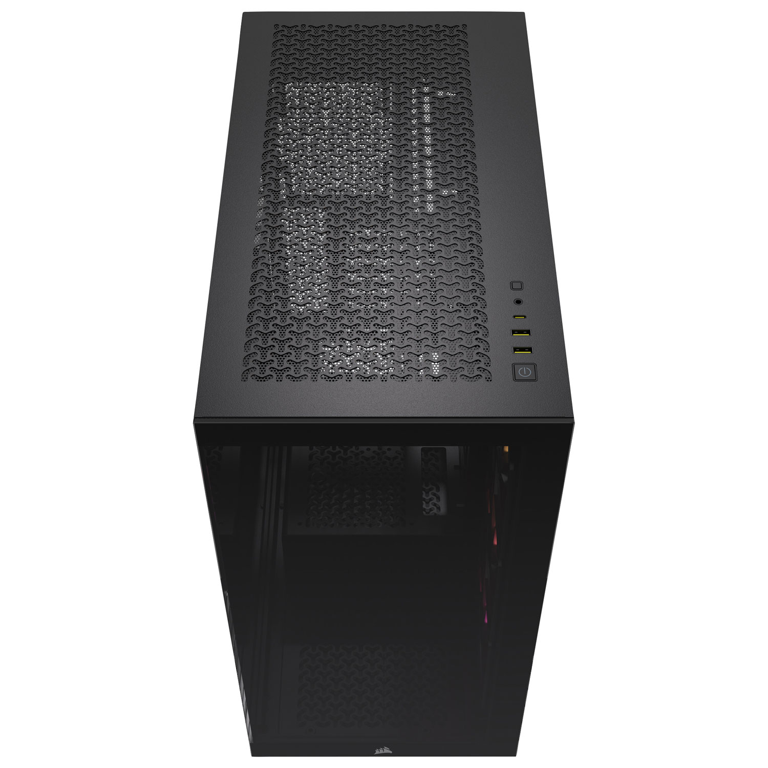 Tour d'ordinateur mi-haute ATX 3500X ARGB de Corsair - Noir