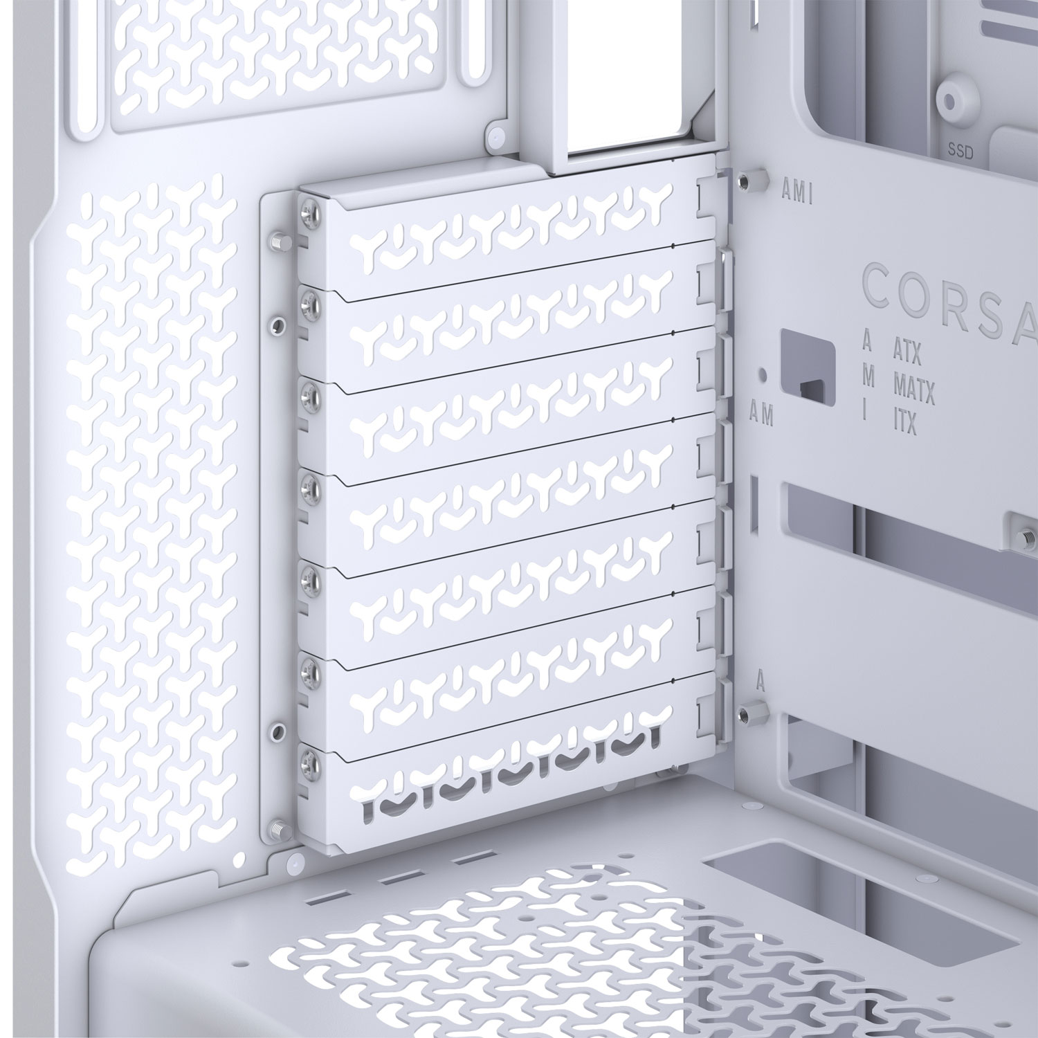 Corsair 3500X Mid-Tower ATX Computer Case - White