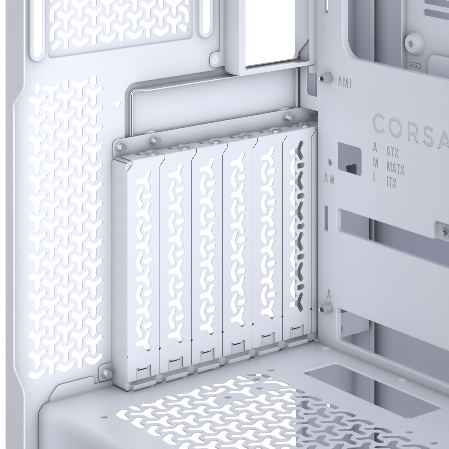 Corsair 3500X Mid-Tower ATX Computer Case - White