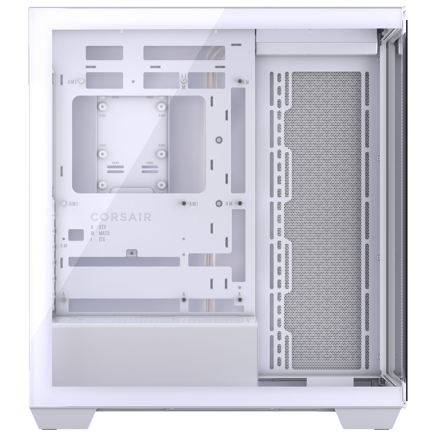 Corsair 3500X Mid-Tower ATX Computer Case - White