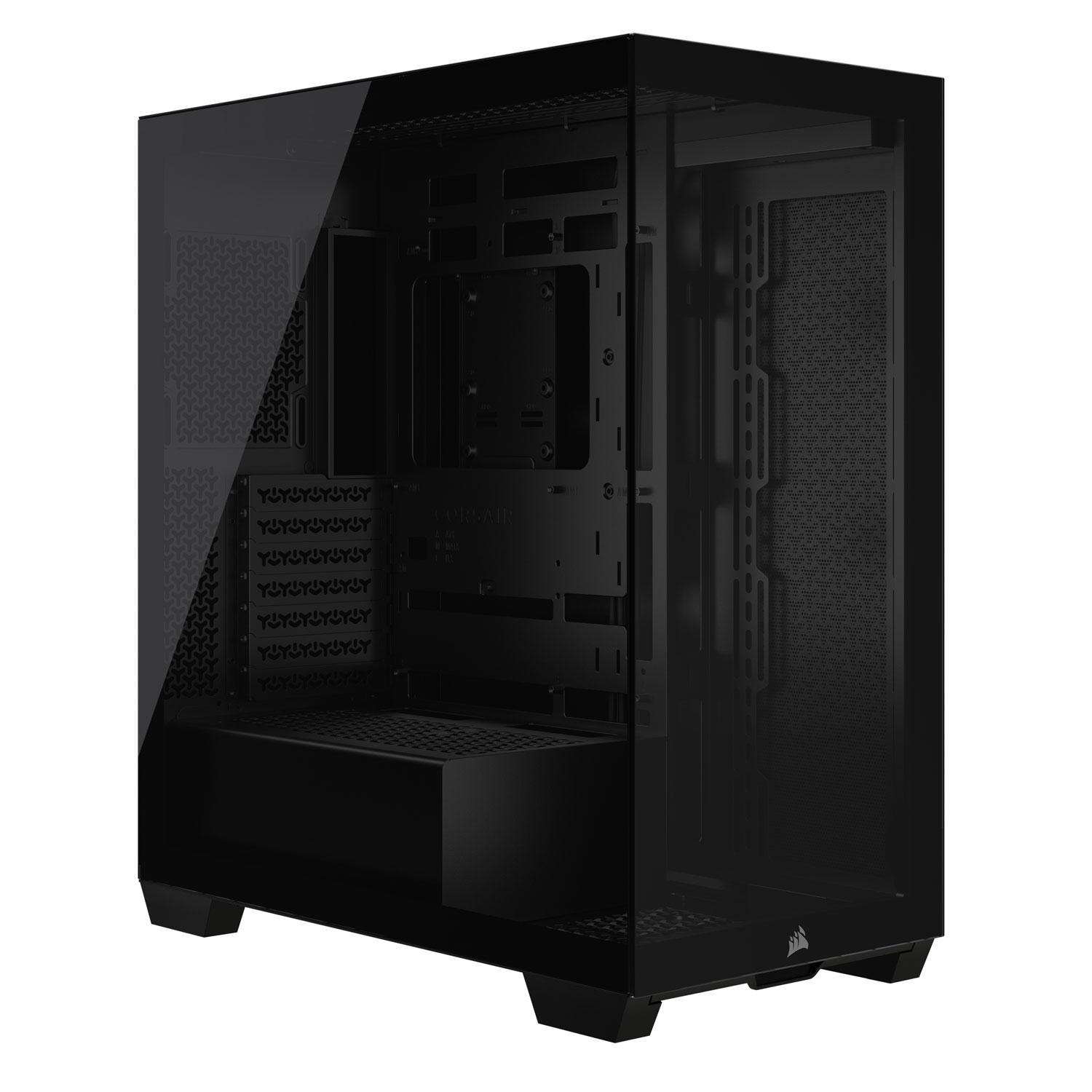 Tour d'ordinateur mi-haute ATX 3500X de Corsair - Noir
