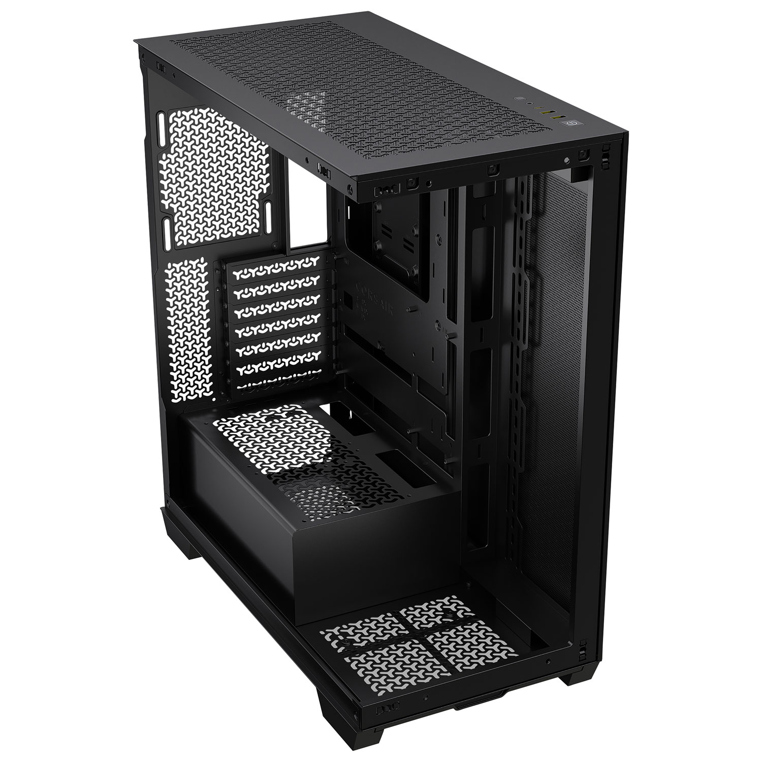Tour d'ordinateur mi-haute ATX 3500X de Corsair - Noir
