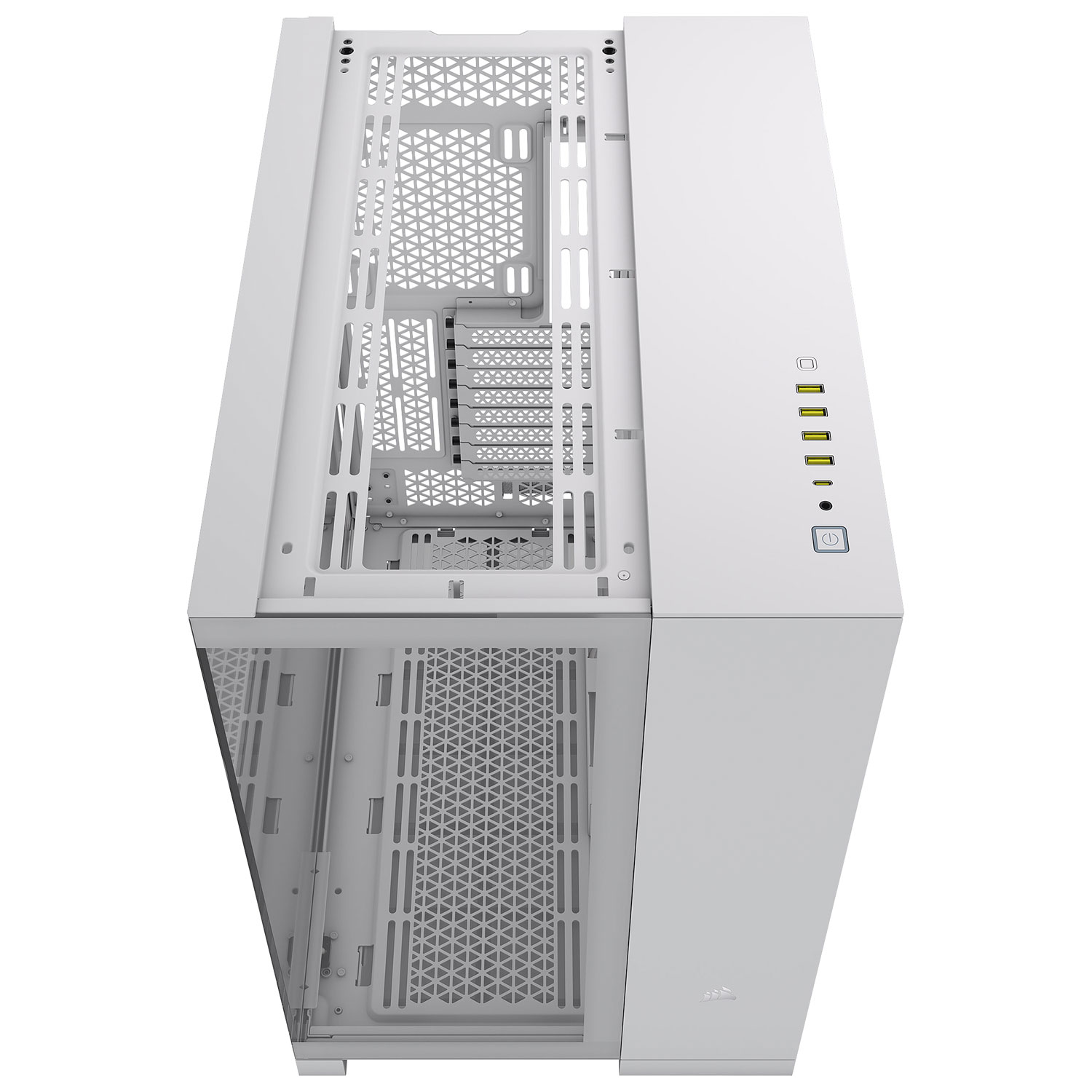 Tour d'ordinateur mi-haute ATX à deux chambres 6500X de Corsair