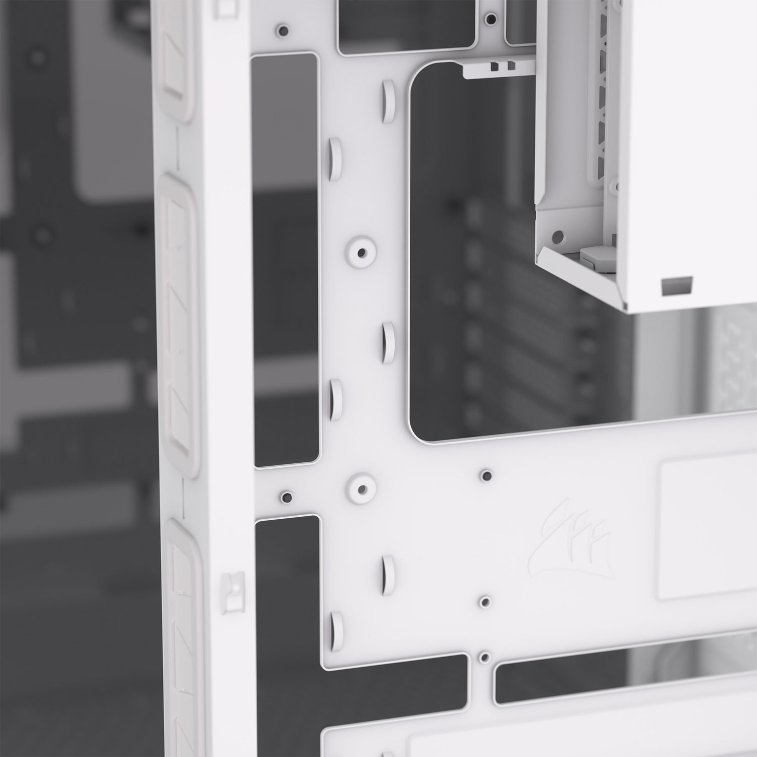 Tour d'ordinateur mi-haute ATX à deux chambres 6500X de Corsair