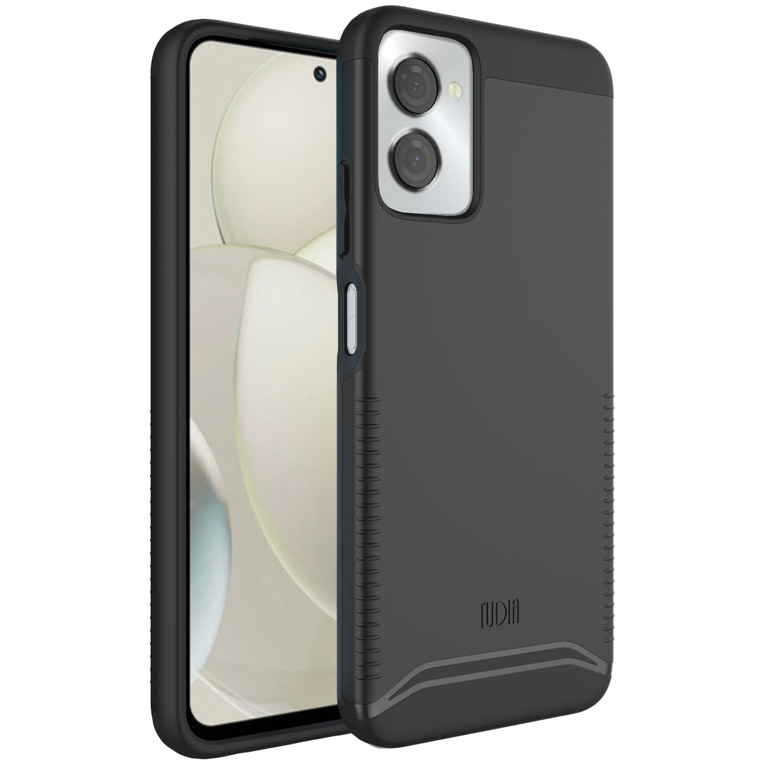 Étui double couche Merge de TUDIA pour Moto G Power 5G 2024 de Motorola - Noir mat
