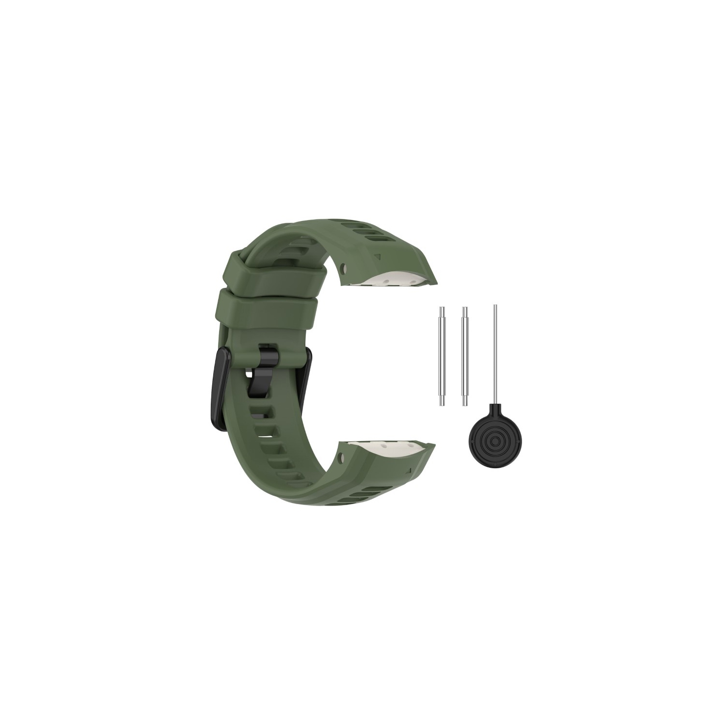Bracelet Summit de StrapsCo pour Instinct 2S de Garmin - Vert