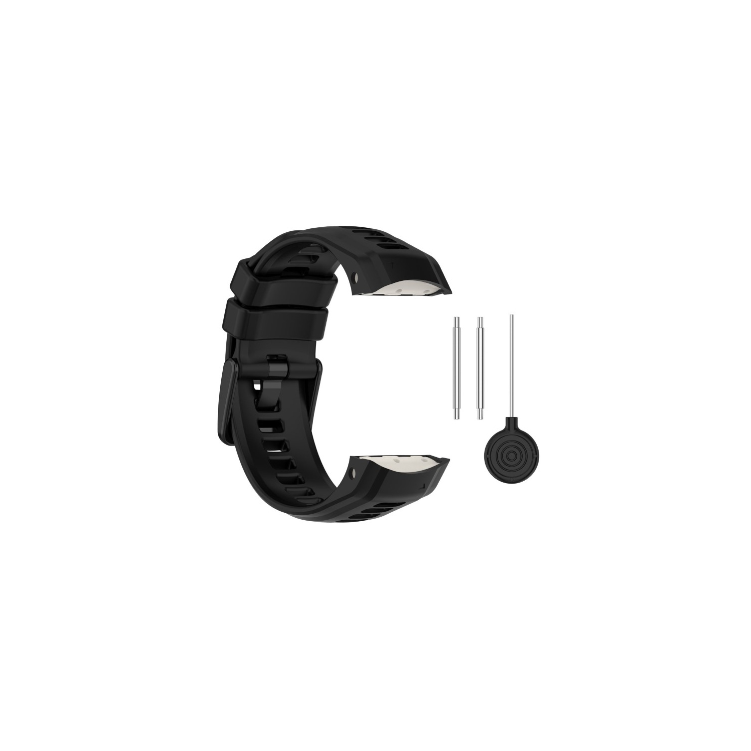 Bracelet Summit de StrapsCo pour Instinct 2S de Garmin - Noir