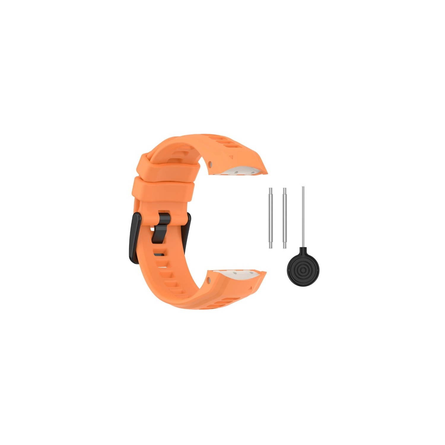Bracelet Summit de StrapsCo pour Instinct 2S de Garmin - Orange