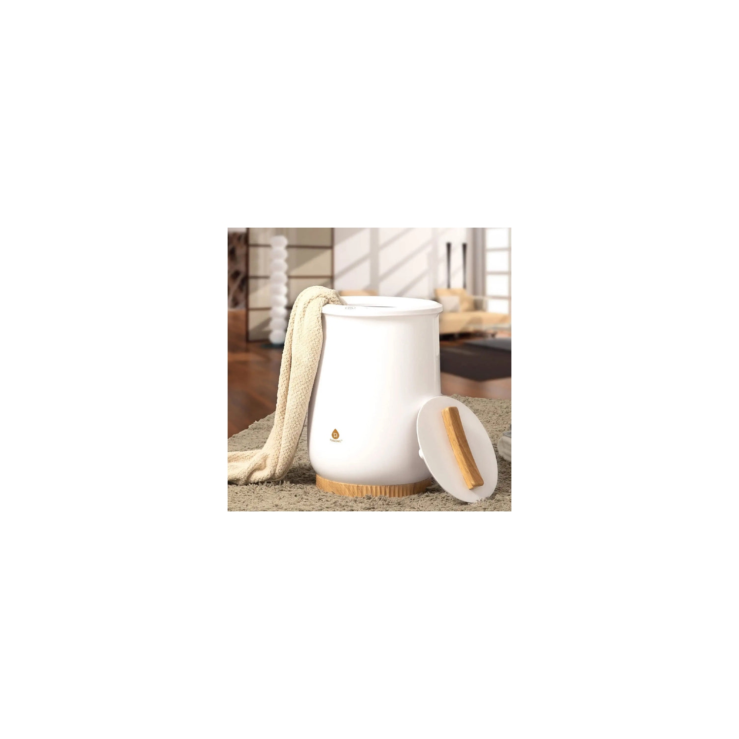 Chauffe-serviette en forme de seau de Pursonic