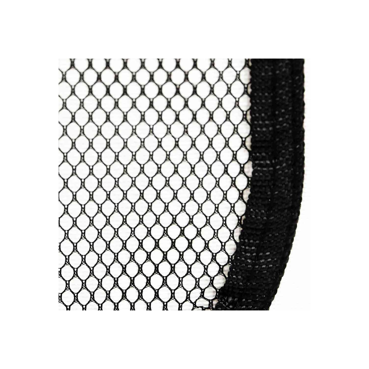 vidaXL Foldable Dog Playpen with Carrying Bag Black 145x145x61 cm