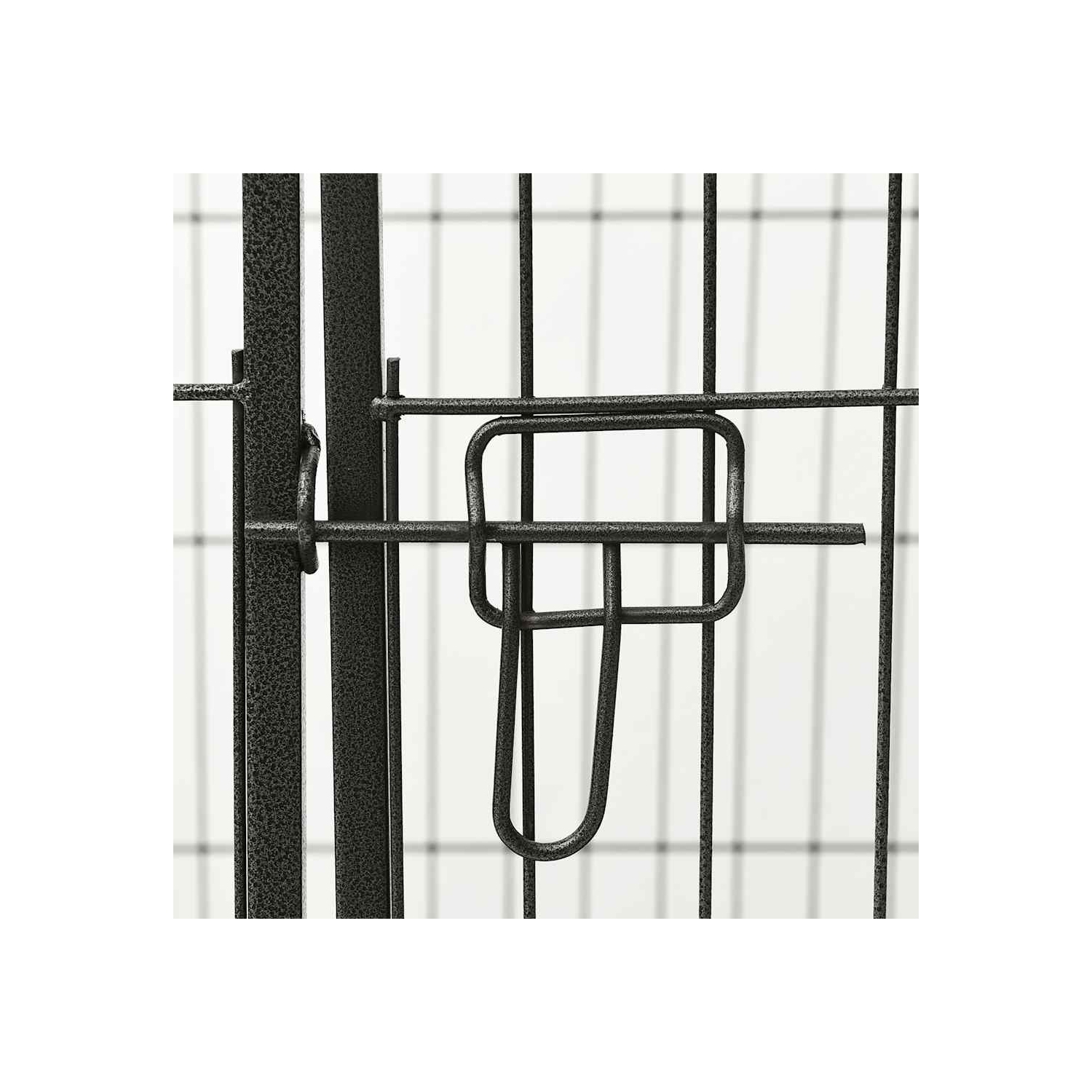 vidaXL Puppy Playpen Steel 91.5x59x61 cm