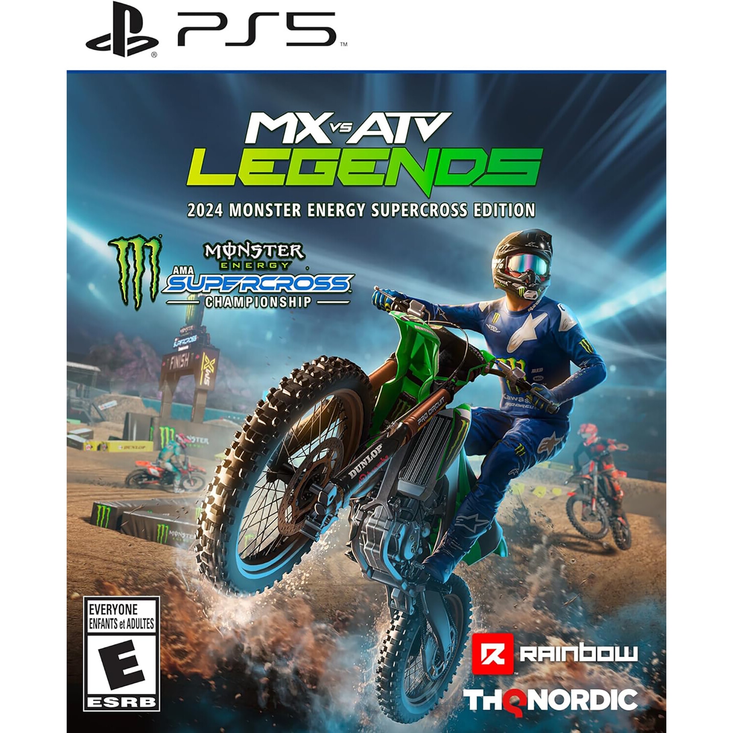 MX vs ATV Legends - 2024 Monster Energy Supercross Edition for Playstation 5 [VIDEOGAMES]