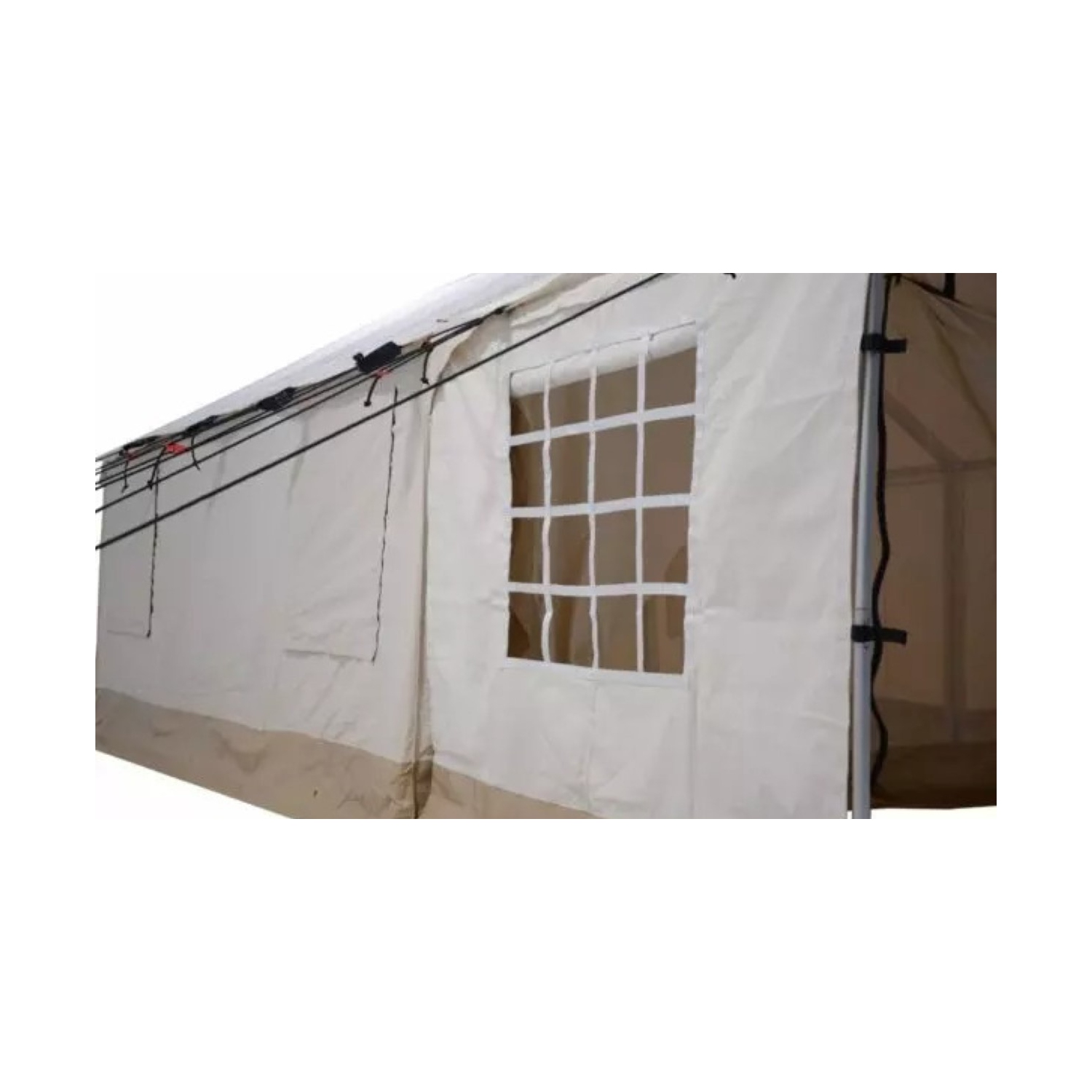 Ensemble pour véranda pour tentes murales en toile 14 x 16 po