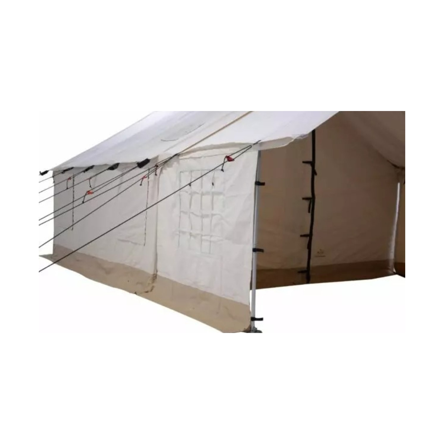 Ensemble pour véranda pour tentes murales en toile 14 x 16 po