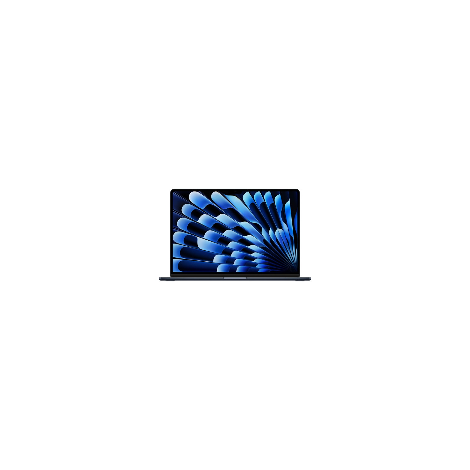 Refurbished(Fair) - Apple MacBook Air (2023) 15" w/ Touch ID - Midnight (Apple M2 Chip / 256GB SSD / 8GB RAM) - English