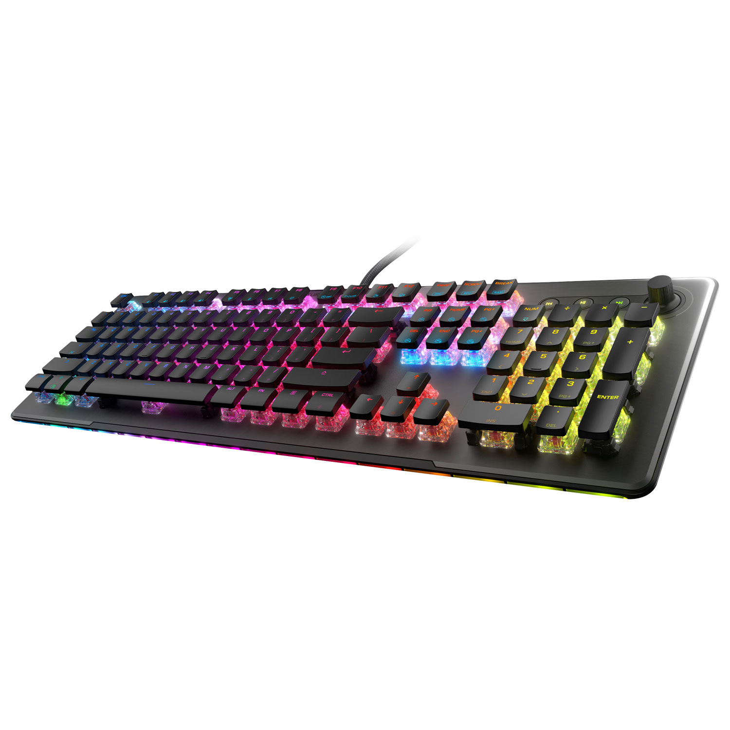 Clavier de jeu pleine grandeur à touches mécaniques optiques rétroéclairées Red Vulcan II Max de Turtle Beach - Exclusivité de Best Buy
