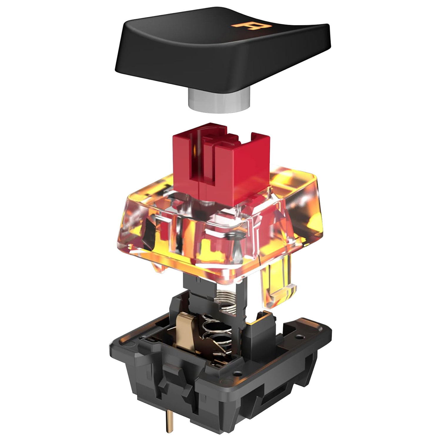 Clavier de jeu mécanique linéaire rétroéclairé sans pavé Vulcan de Turtle Beach - Exclusivité de Best Buy