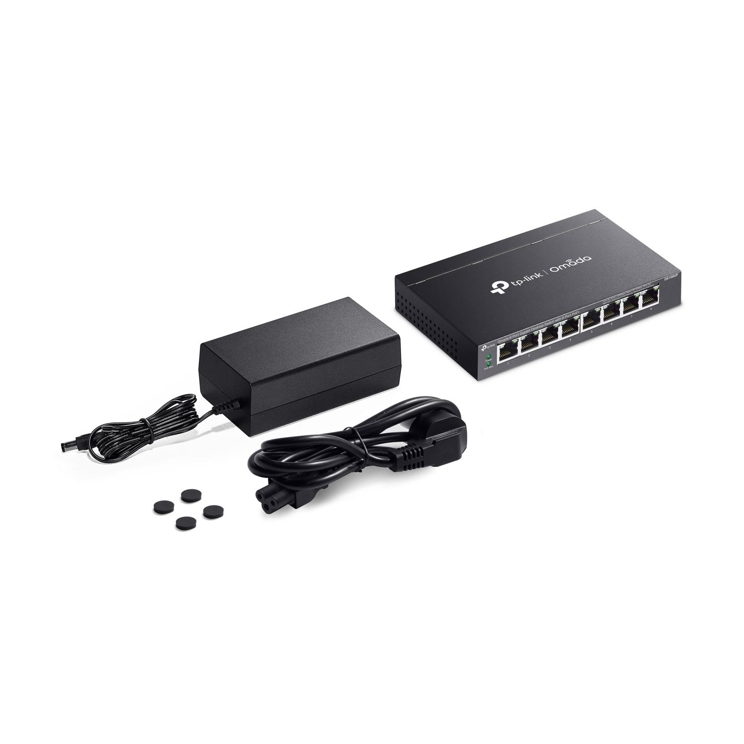 TP-Link Omada 8-Port Gigabit Desktop Switch with 8-Port PoE+