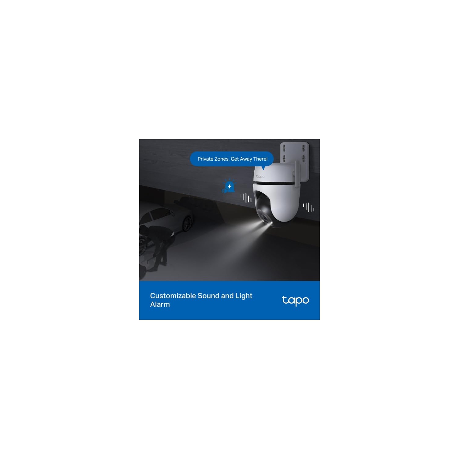 Tapo Outdoor Pan/Tilt Security Wi-Fi Camera TAPOC520WS