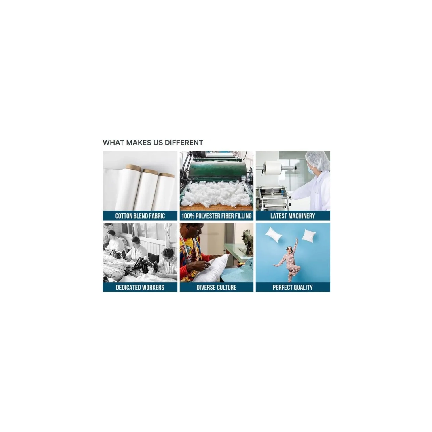 Enhance Your Décor: Bedding Throw Pillow Insert Set - White, 18x18 Inches - Ideal for Sofa, Bed, and Couch - Set of 4 Decorative Stuffer Pillows