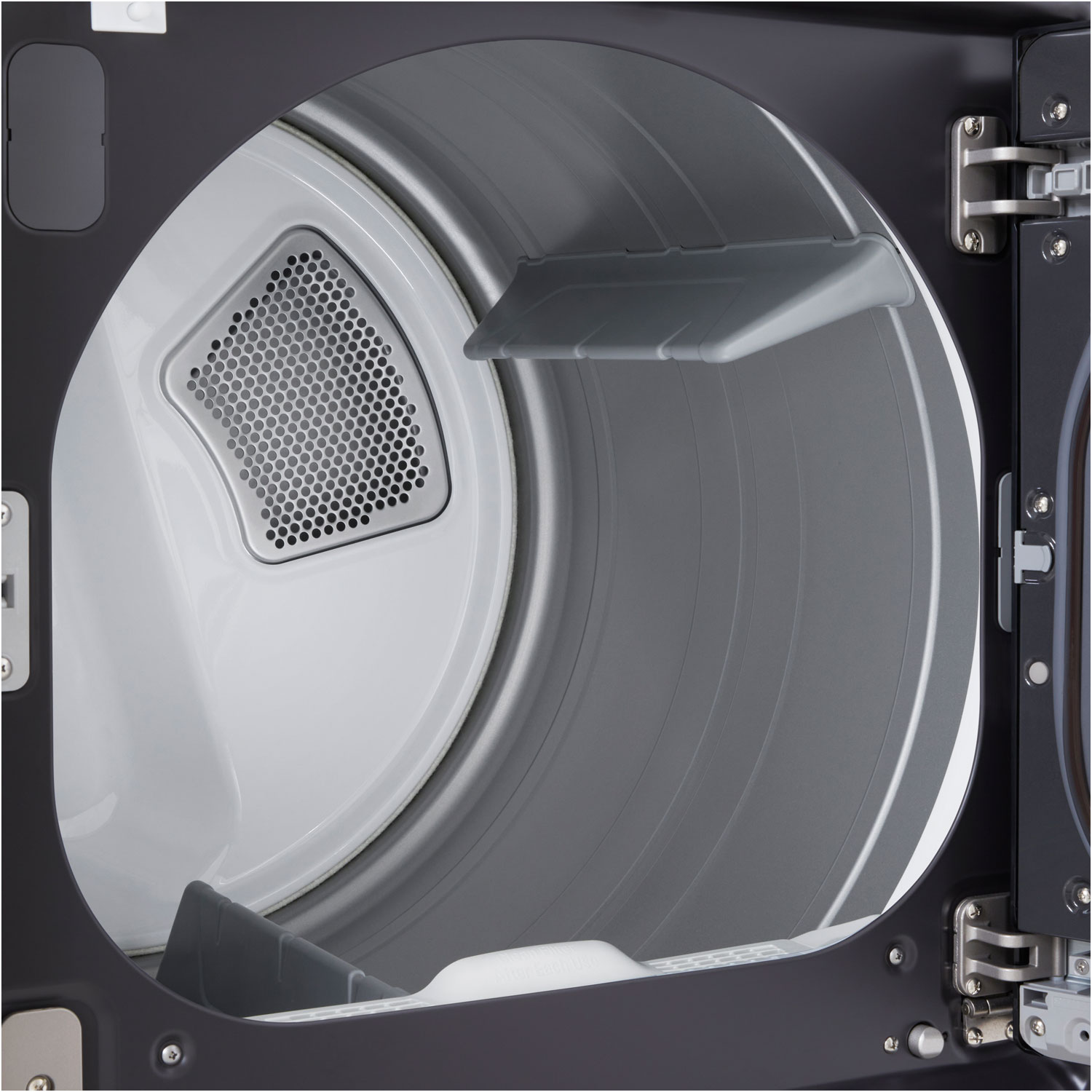 LG 7.3 Cu. Ft. Ultra Large Capacity Rear Control Electric Dryer - Matte Black