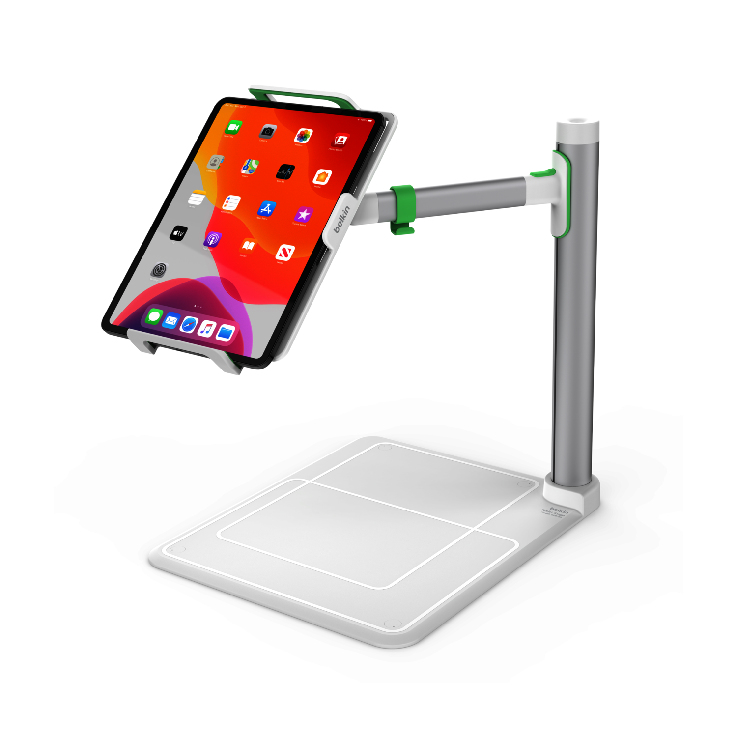 Belkin 12.6" Portable Projector Stand for iPad Pro - Gray, Green, White