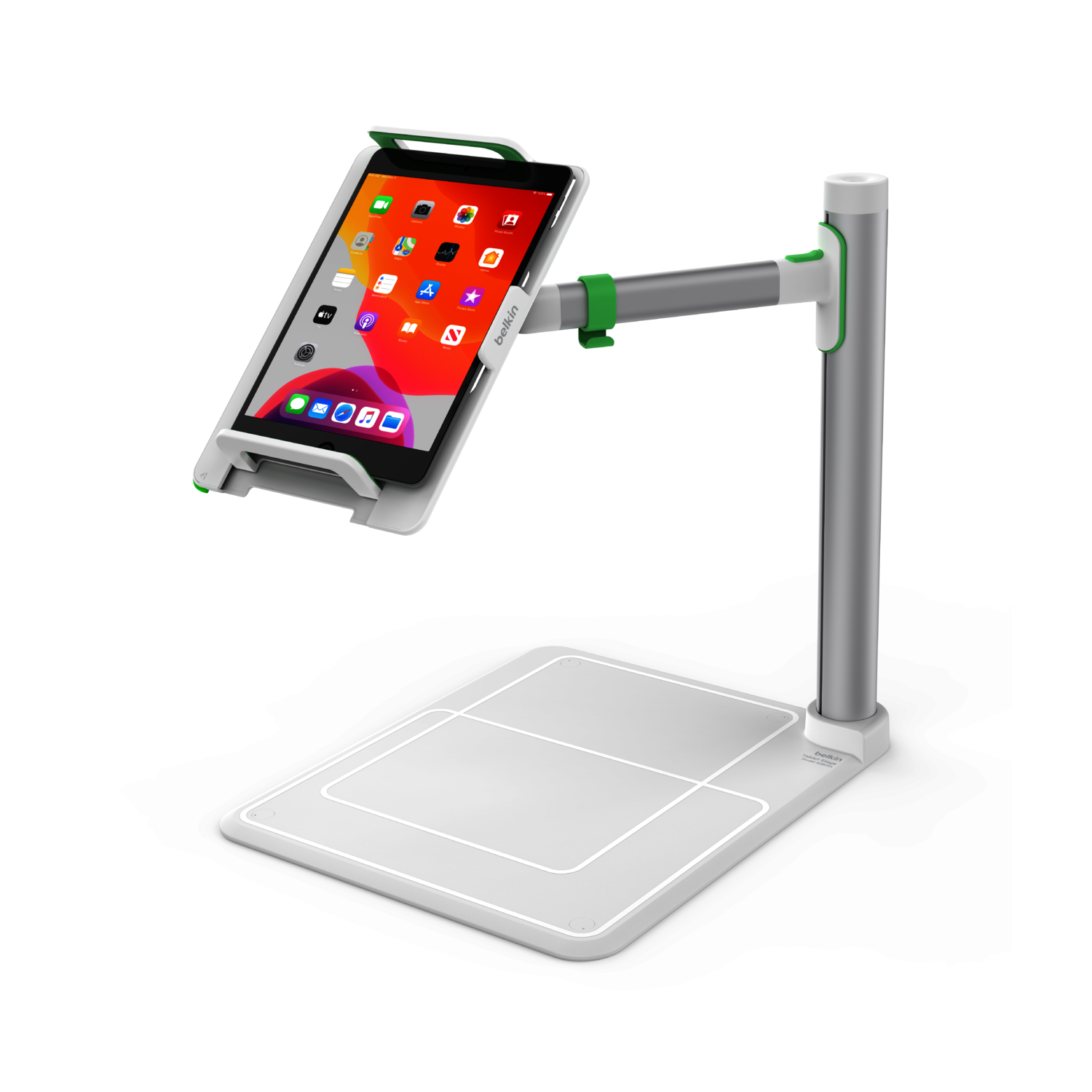 Belkin 12.6" Portable Projector Stand for iPad Pro - Gray, Green, White