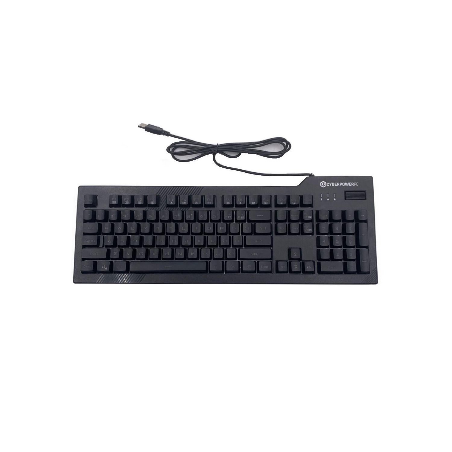 Refurbished CyberPowerPC KB-161-306 Wired Gaming Keyboard LED Backlit