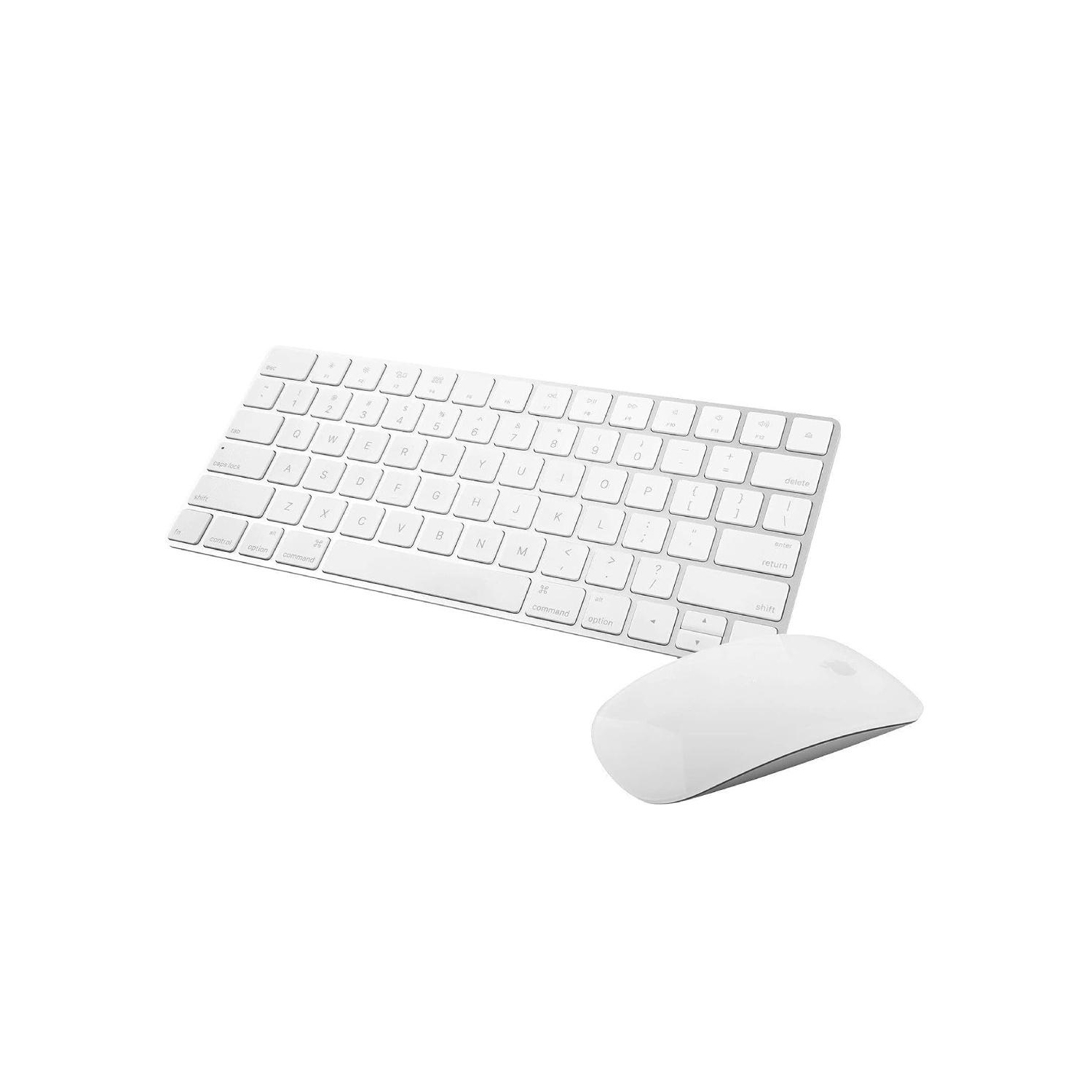 Refurbished (Good) Apple Wireless Magic Keyboard 2 and Apple Magic Bluetooth Mouse 2 Bundle