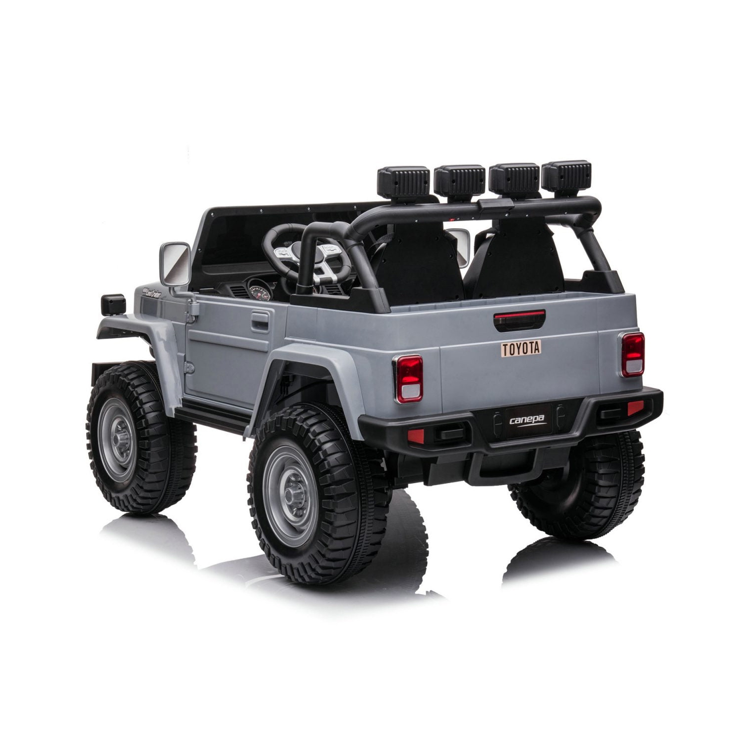24V Toyota FJ-40 2-Seater Kids Ride-On Car 4x4 with Remote Control