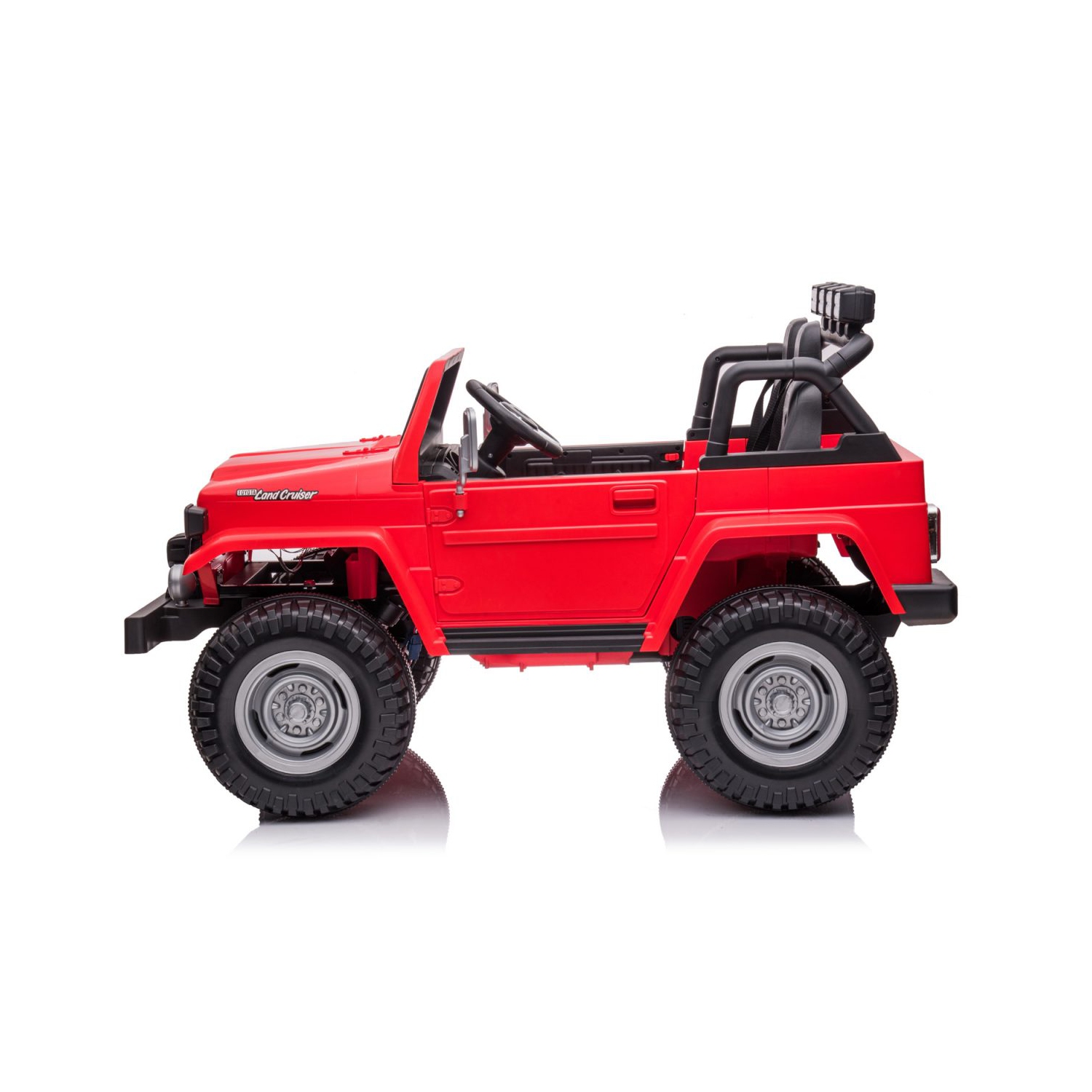 Jouet porteur pour enfants Toyota FJ-40 2-Seater 4x4 avec télécommande de 24&nbsp;V
