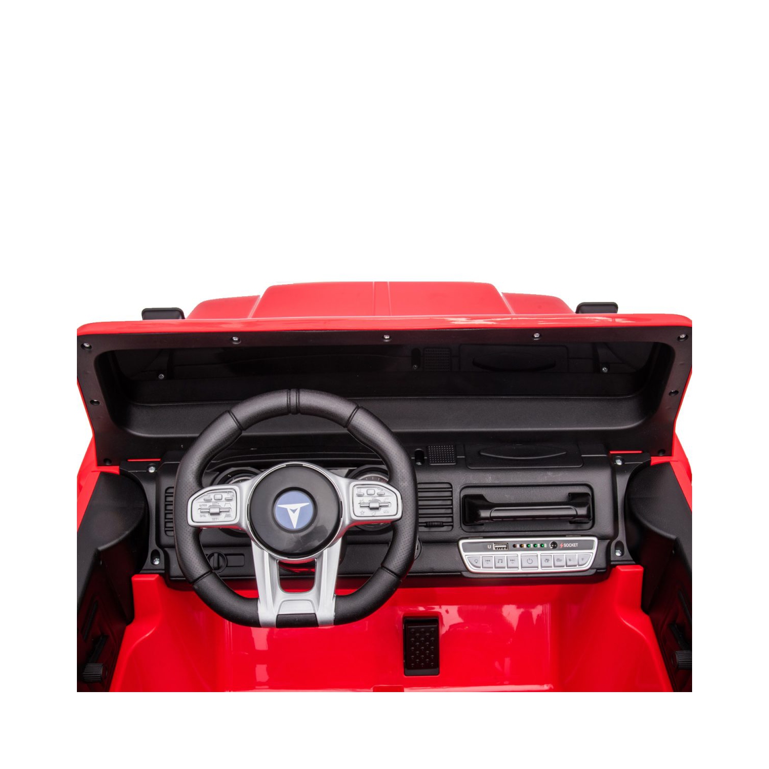 Jouet porteur pour enfants Toyota FJ-40 2-Seater 4x4 avec télécommande de 24&nbsp;V