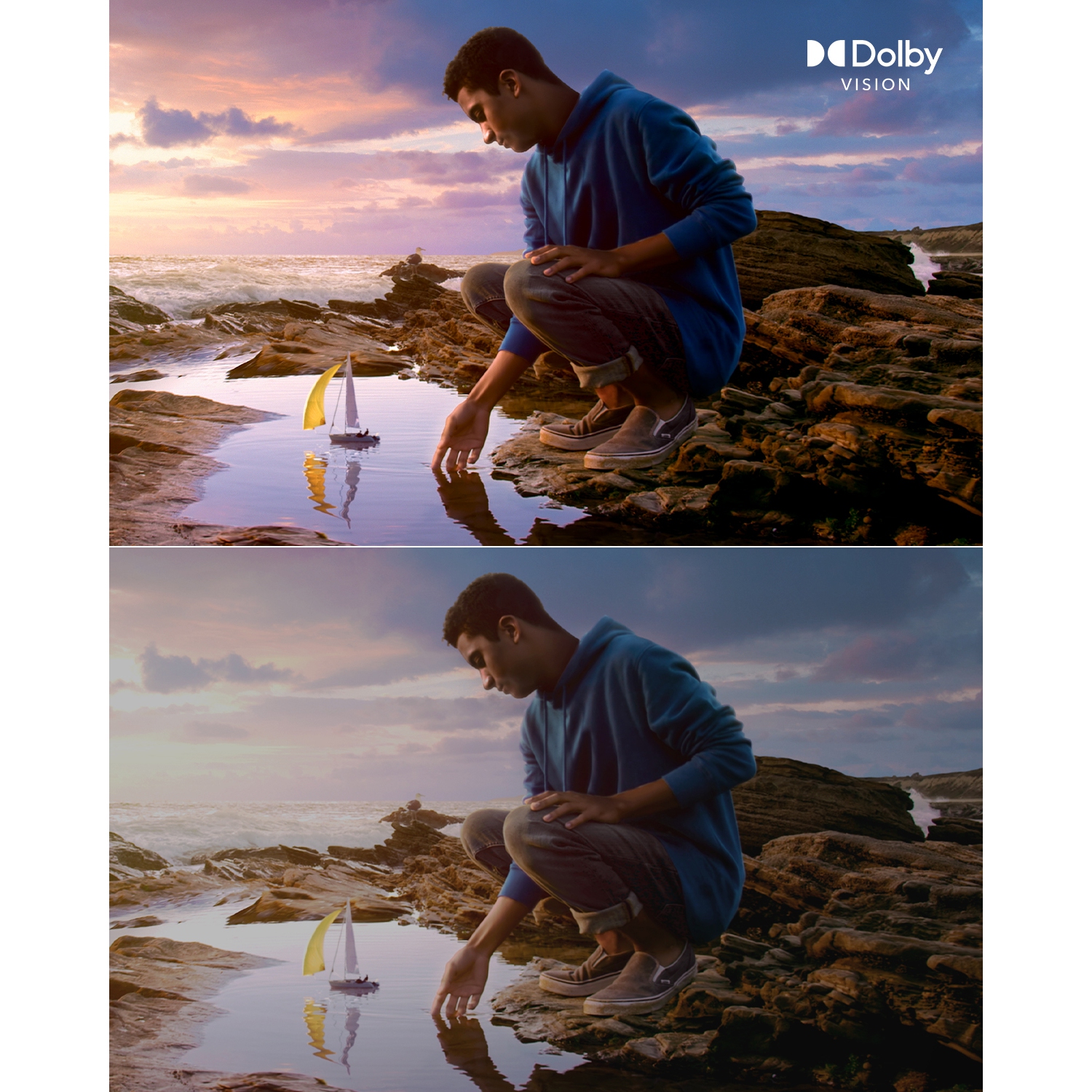 Projecteur de cinéma maison HORIZON Ultra 4K de XGIMI - 2900 lumens ANSI + Dolby Vision, double lumière, ISA 3,0, Android TV 11, 2x12 W Harman