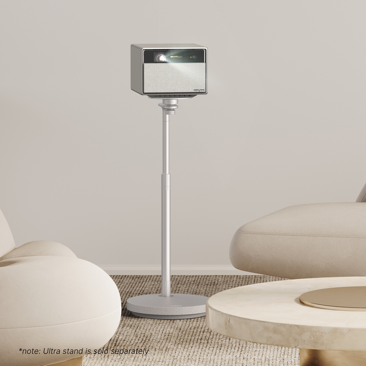 Projecteur de cinéma maison HORIZON Ultra 4K de XGIMI - 2900 lumens ANSI + Dolby Vision, double lumière, ISA 3,0, Android TV 11, 2x12 W Harman