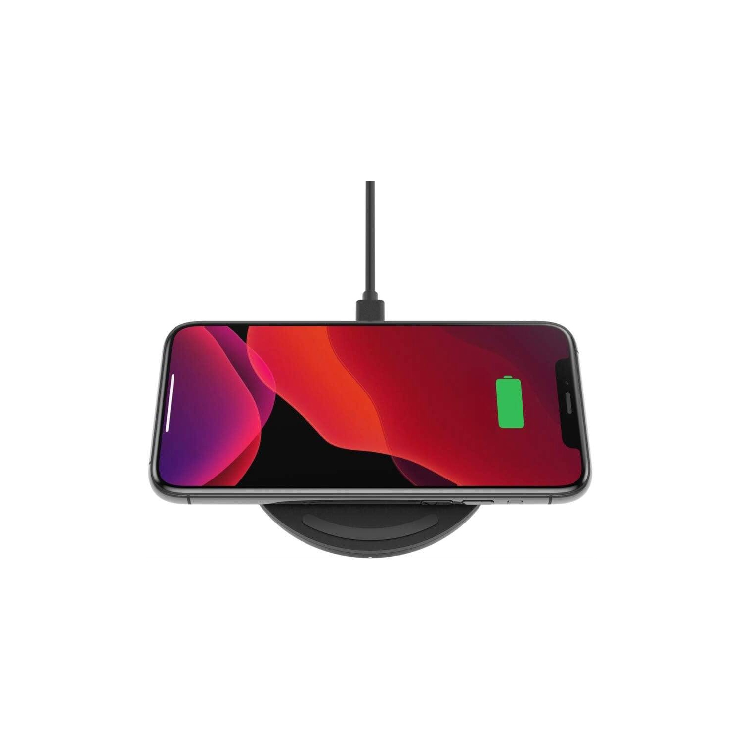 Wireless Charger, 10W Max Qi Fast Charging Pad, Quick Charge Cordless Flat Charger for Samsung Galaxy, AirPods, iPhone,Google Pixel and More