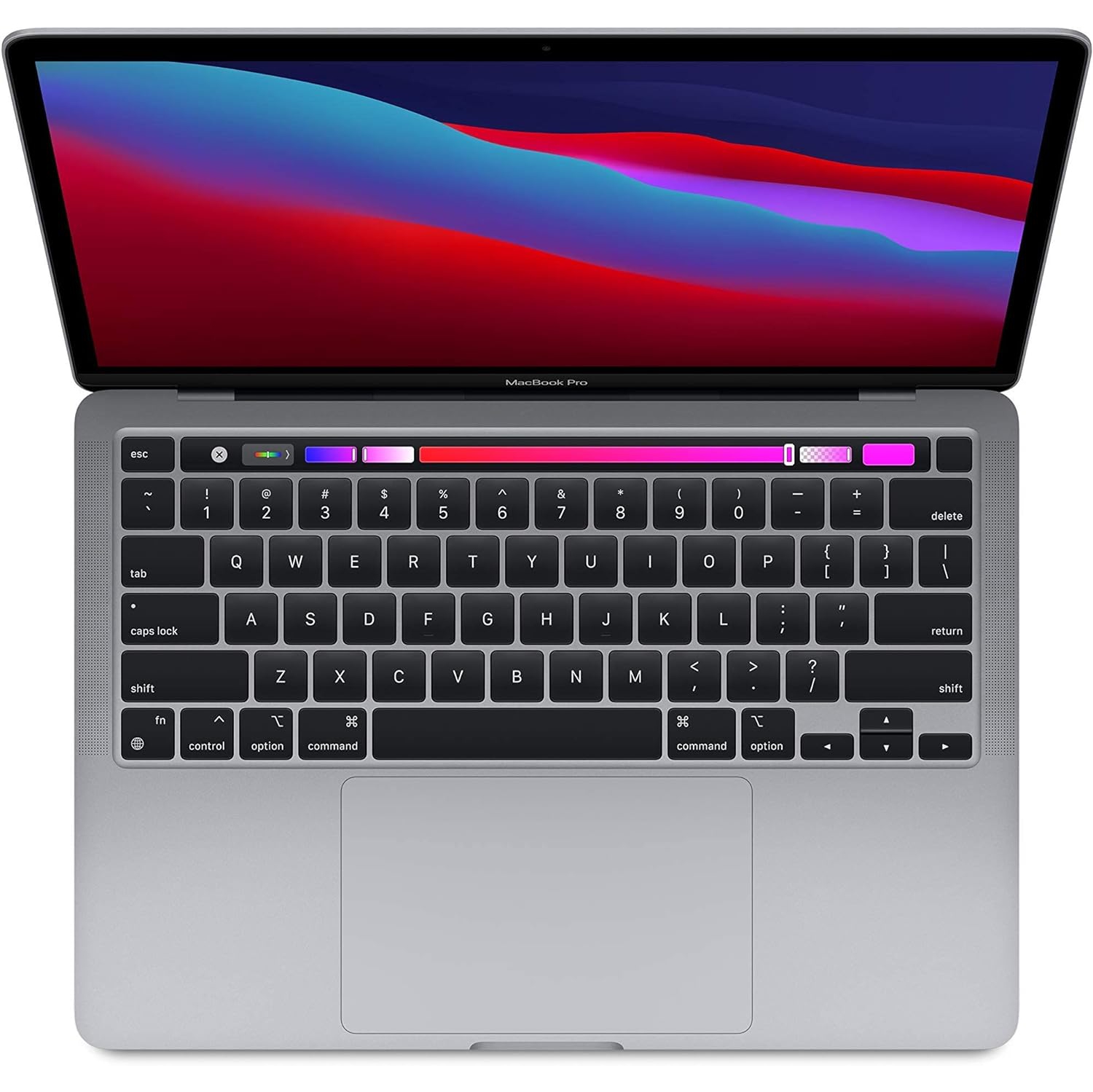 Apple 2020 MacBook pro 13" M1 3.2GHz (8-Core GPU) 16GB RAM 256GB SSD - w/ Touch Bar - ( Refurbrished Excellent)