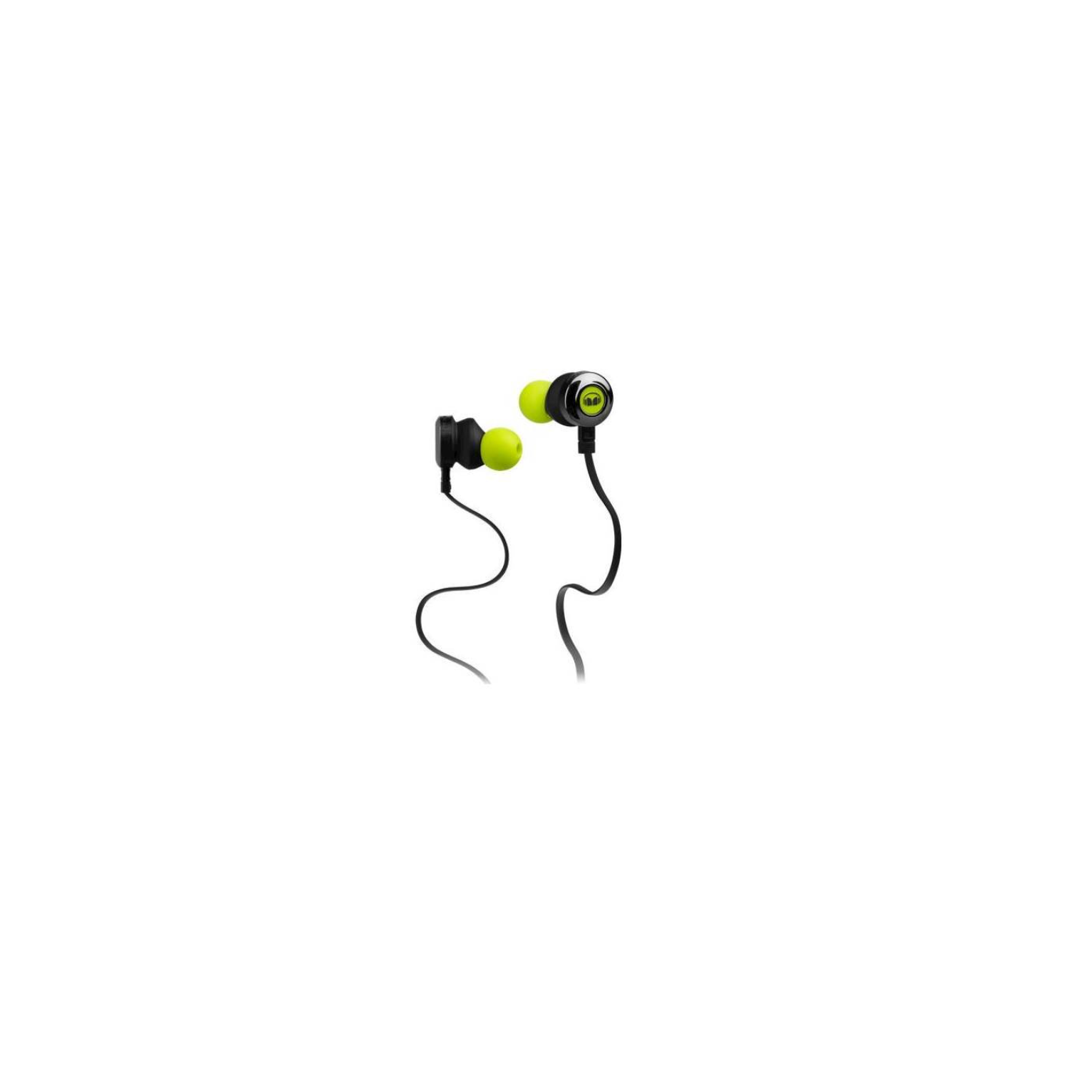 Brand New- Monster - ClarityHD Wired Earbud Headphones - Neon Green