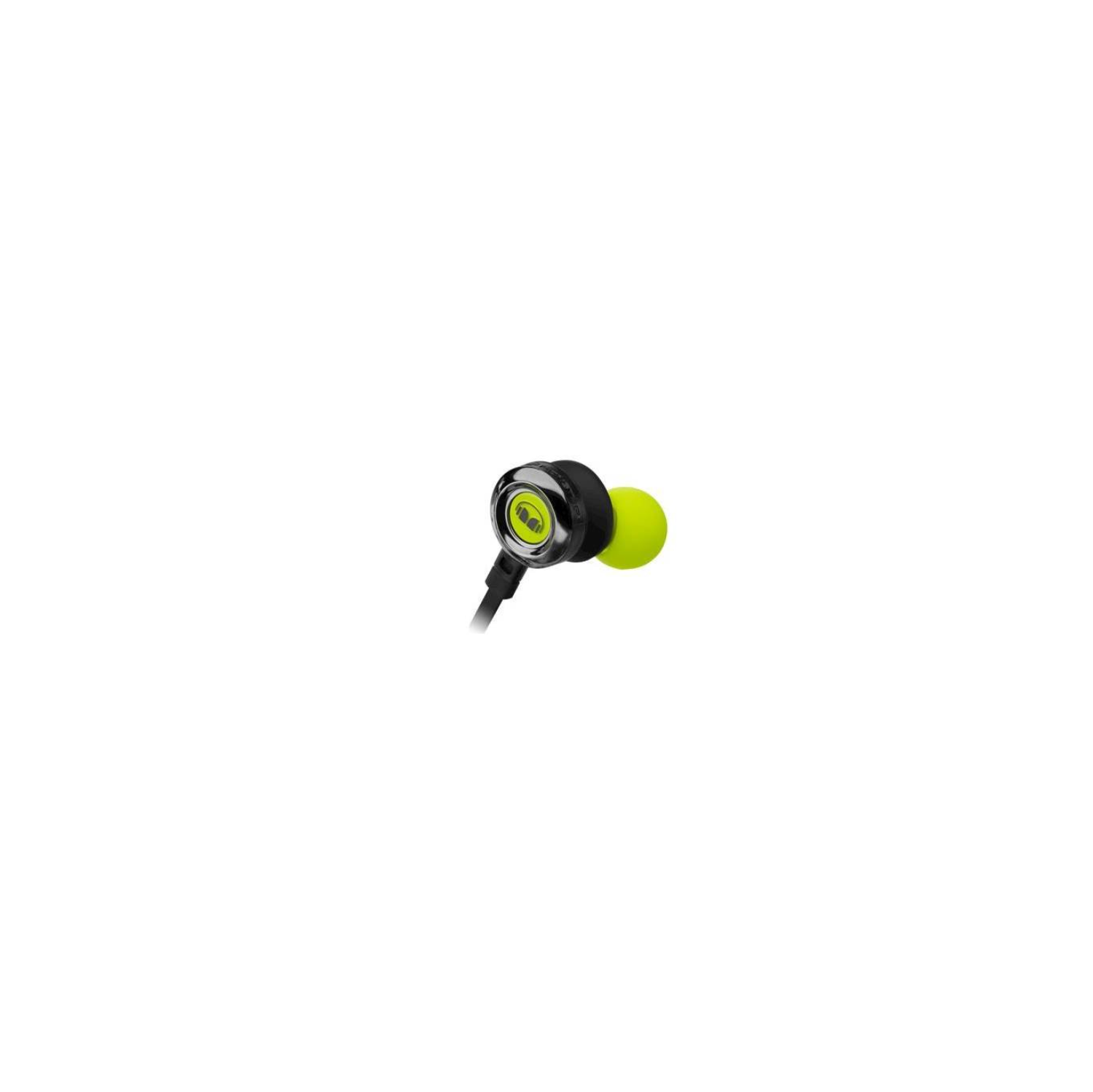 Brand New- Monster - ClarityHD Wired Earbud Headphones - Neon Green
