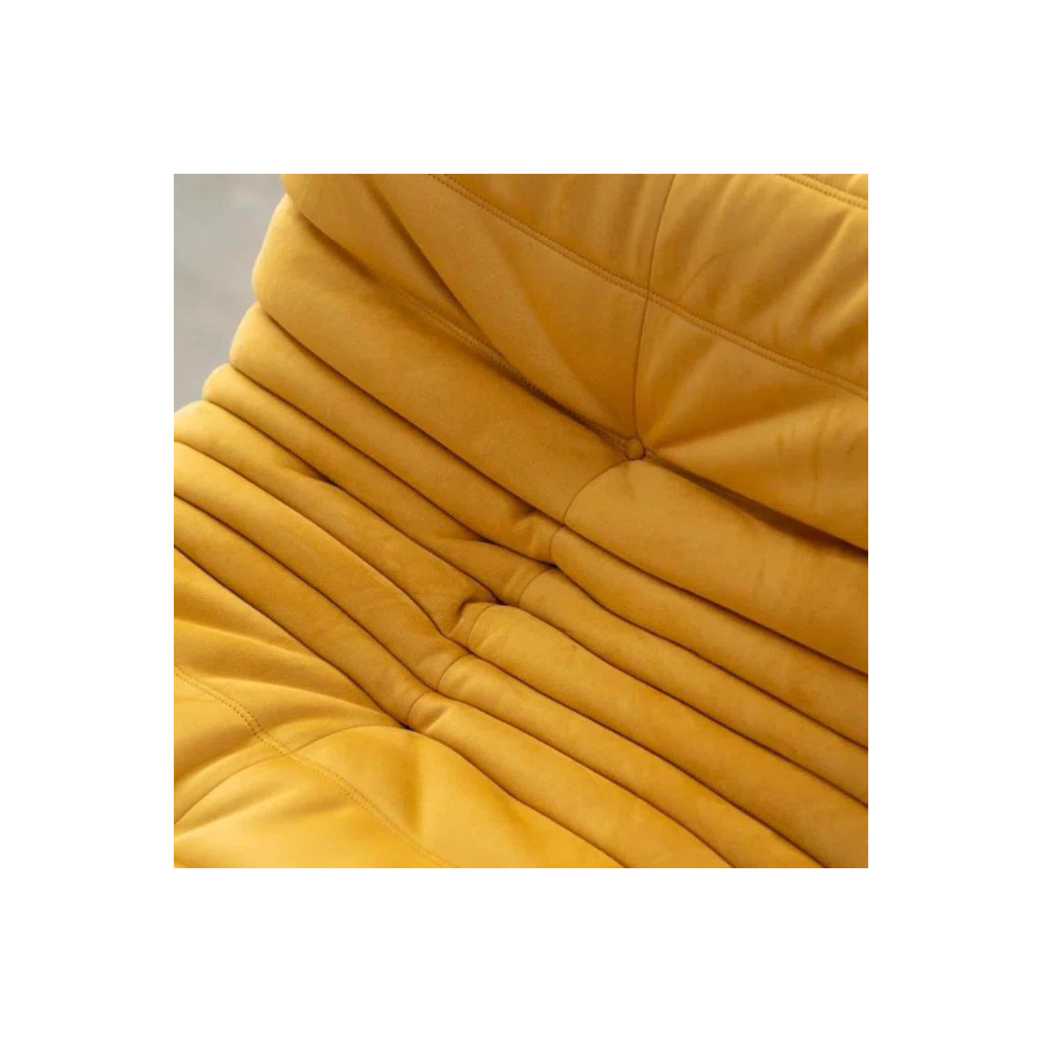 LivinVeluris Bean Bag Chair & Lounger Sofa - Yellow