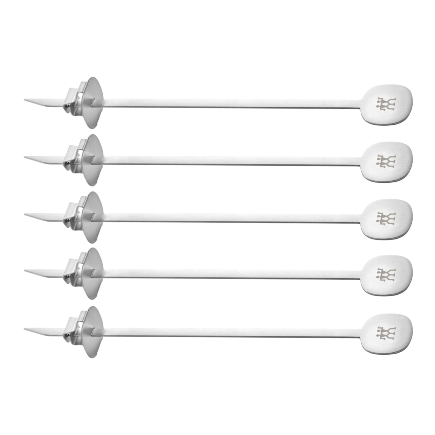 Ensemble de brochettes BBQ+ de ZWILLING, 5 pièces, acier inoxydable